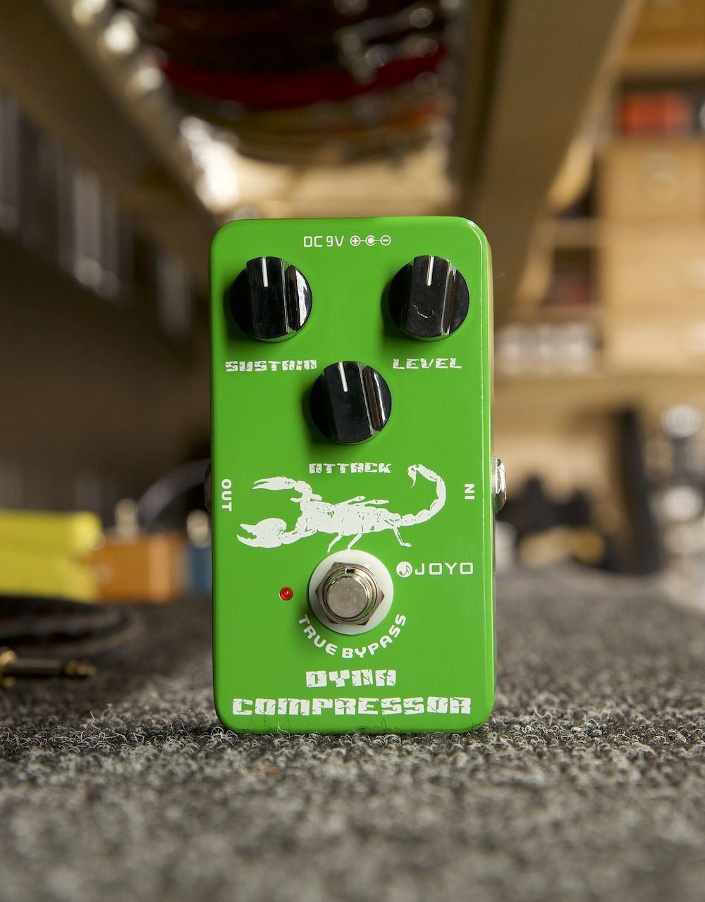 Гитарная педаль JOYO JF-10, Dynamic Compressor - купить в "Гитарном Клубе"