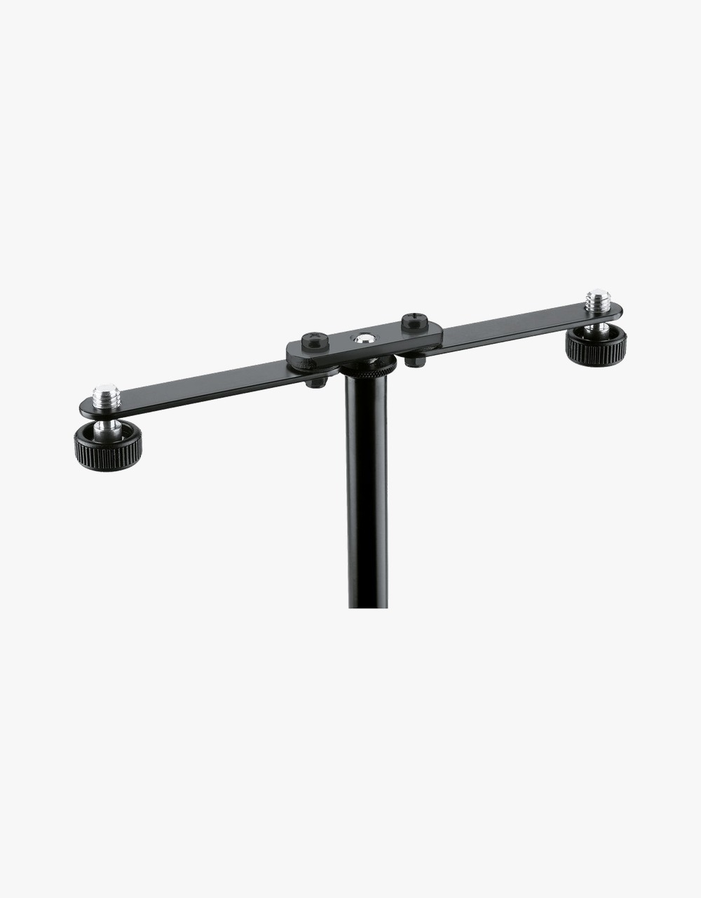 Держатель для 2-х микрофонов K&M 23510-300-55 поворотные секции, чёрный - купить в "Гитарном Клубе"