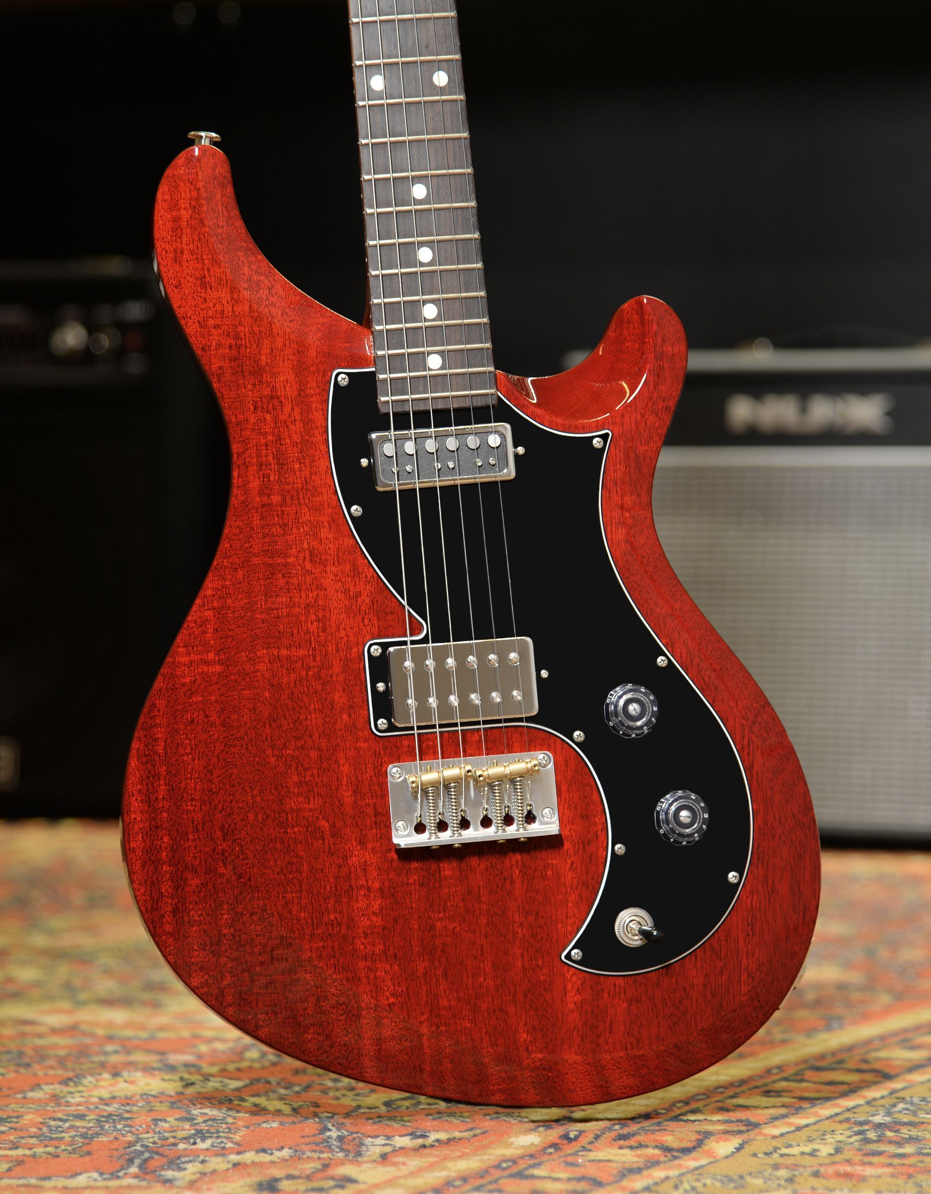 Электрогитара PRS S2 VELA DOTS VINTAGE CHERRY - купить в "Гитарном Клубе"