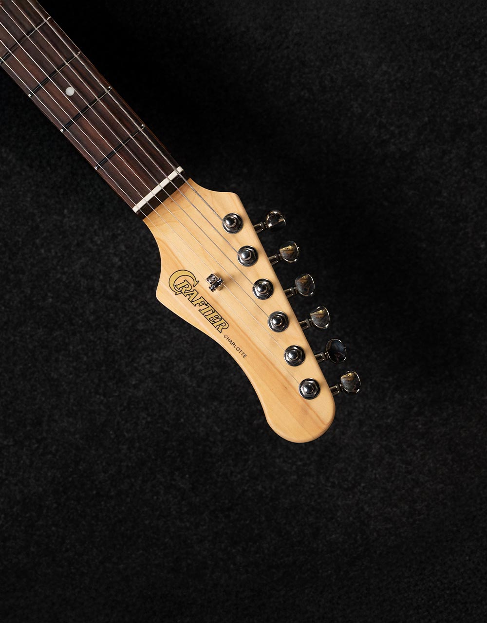 Электрогитара Crafter Charlotte S RS Cosmic Black - купить в "Гитарном Клубе"