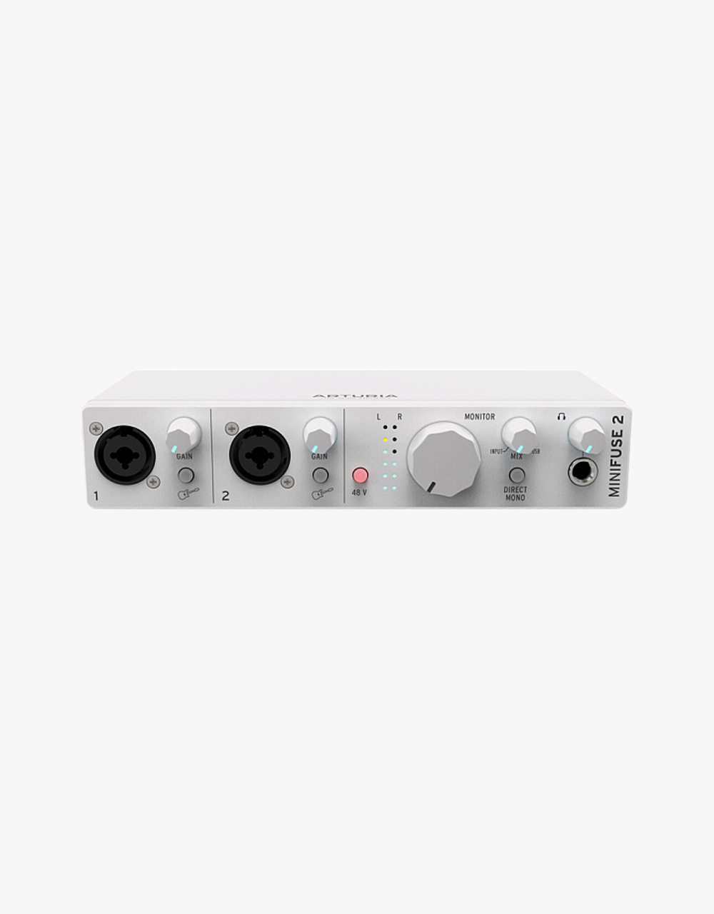 Аудиоинтерфейс Arturia MiniFuse 2 White - купить в "Гитарном Клубе"