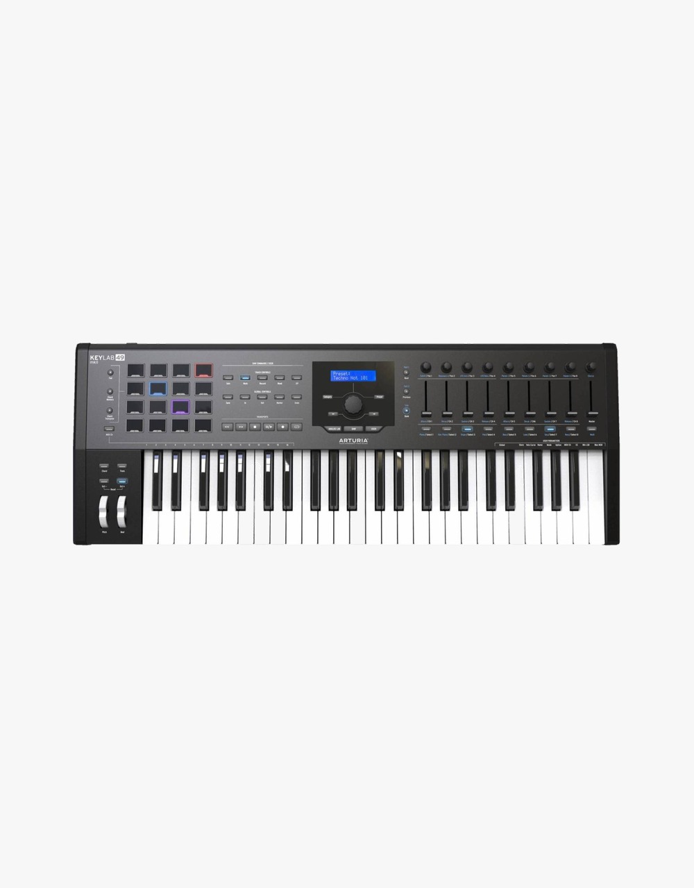 MIDI-контроллер Arturia KeyLab mkII 49 Black - купить в "Гитарном Клубе"