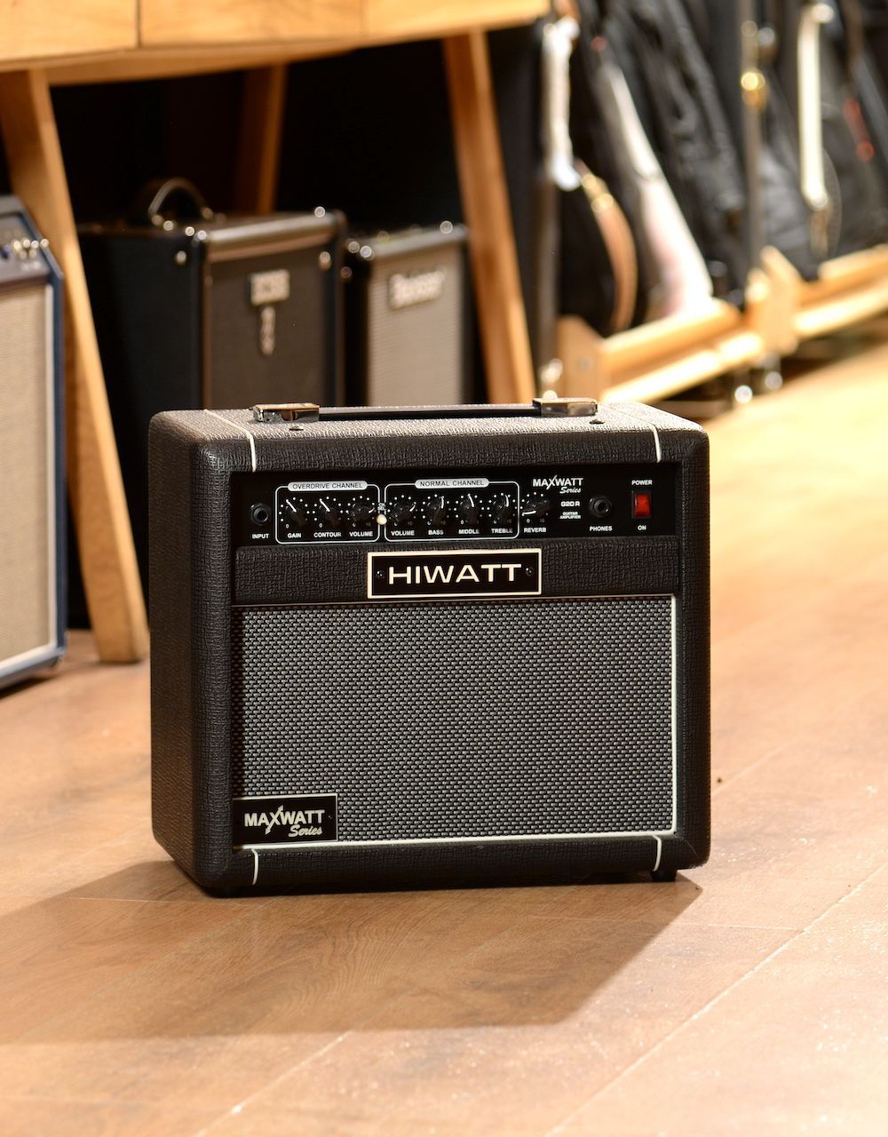 Комбоусилитель для электрогитары HIWATT MAXWATT G20R, 20 Вт, 1Х8" Hiwatt High Performance Speaker - купить в "Гитарном Клубе"