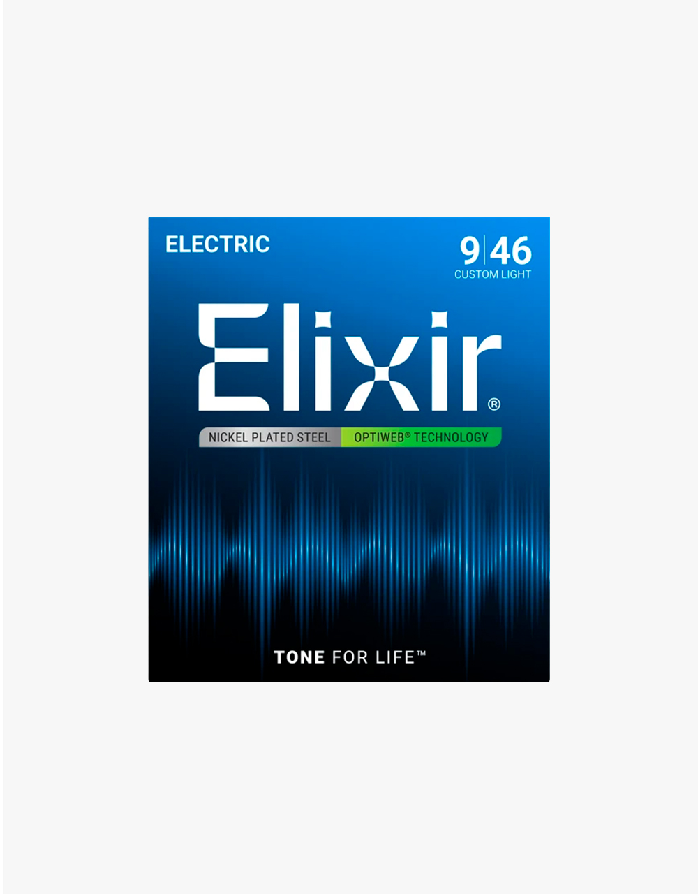 Струны для электрогитары ELIXIR 12025 POLYWEB, 9-46 - купить в "Гитарном Клубе"
