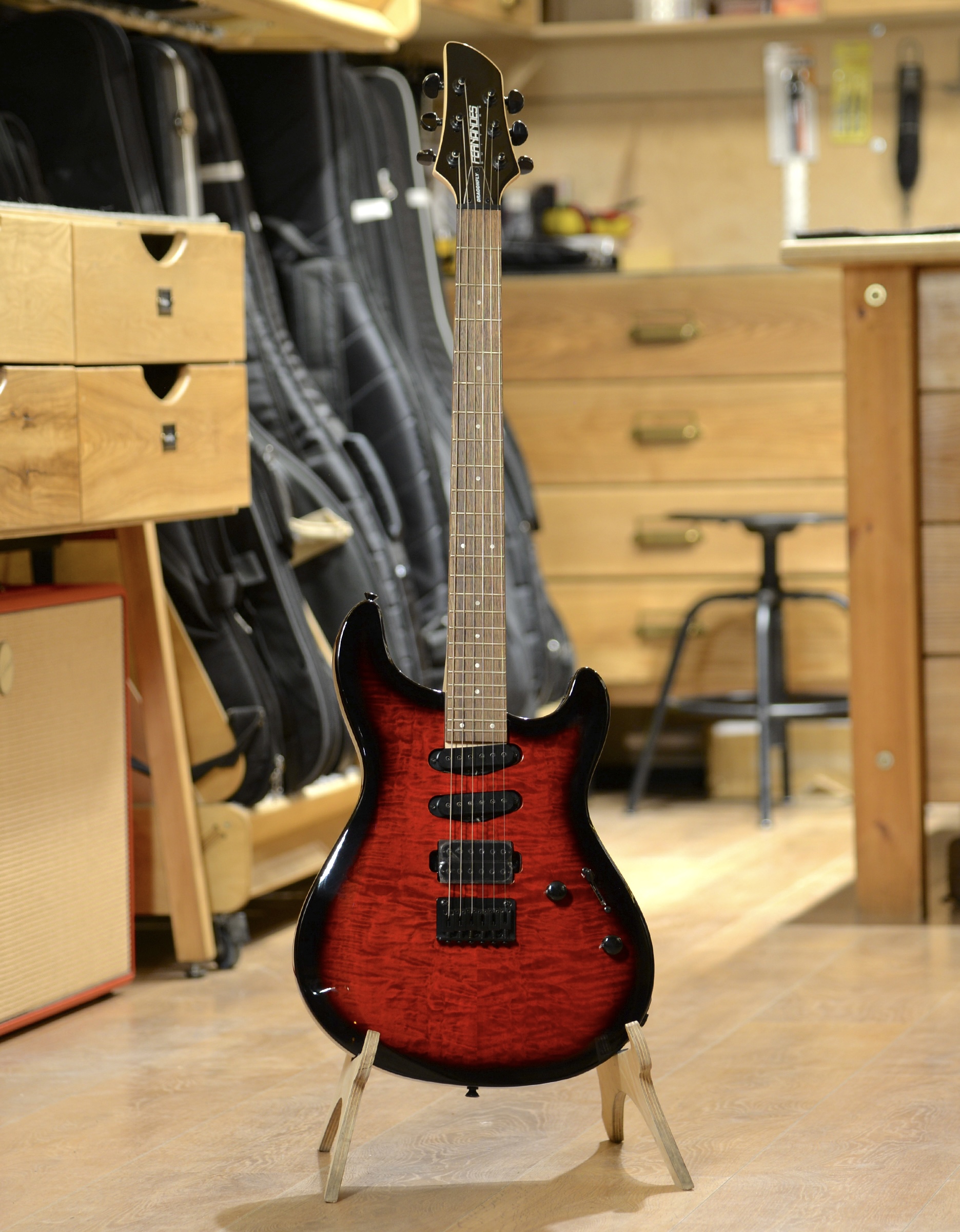 Электрогитара Fernandes Dragonfly-X LB - купить в "Гитарном Клубе"