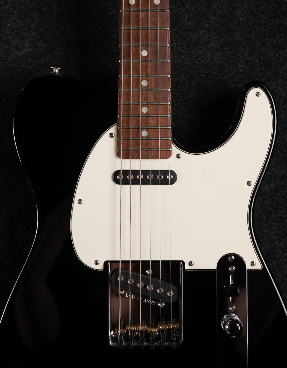 Электрогитара G&L FD ASAT Classic Jet Black CR - купить в "Гитарном Клубе"