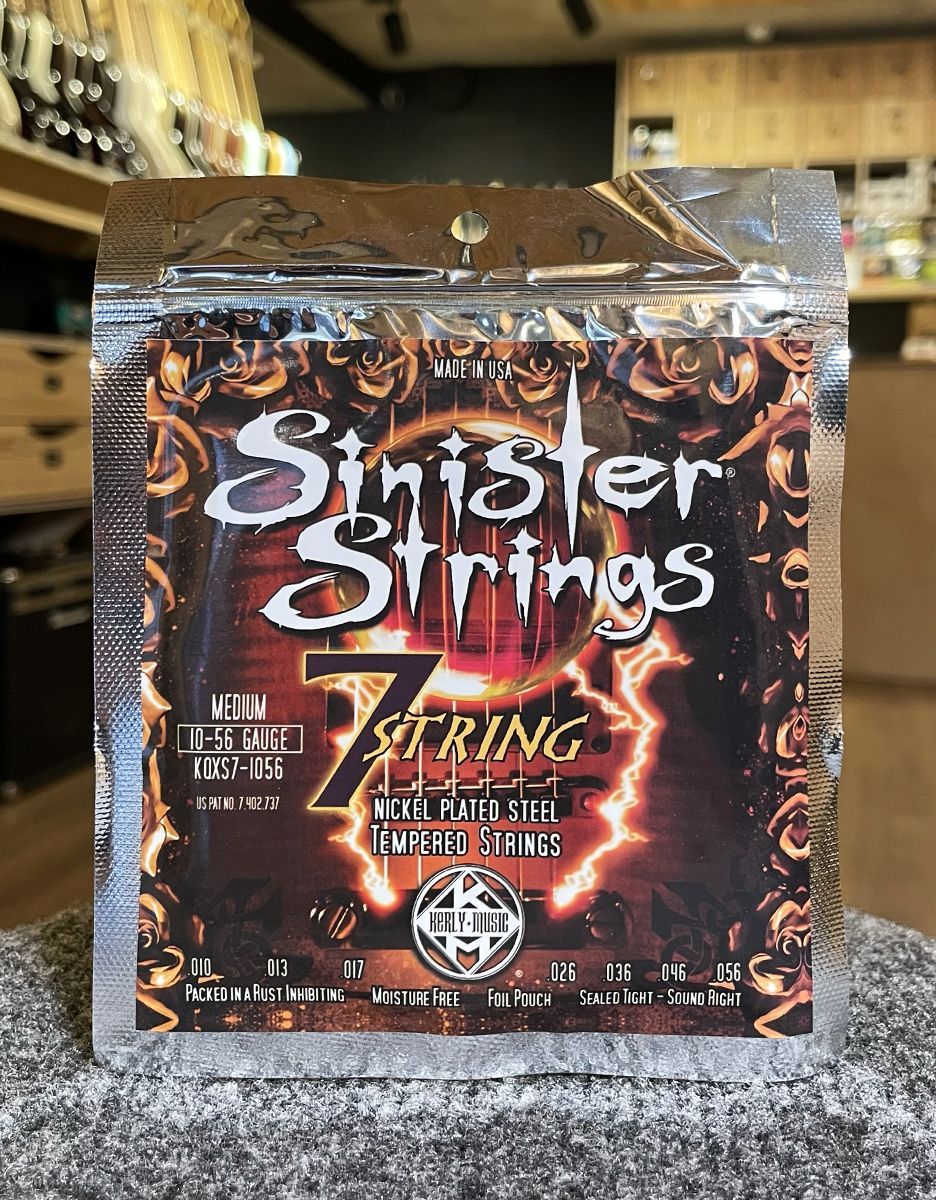 Струны для электрогитары KERLY KQXS7-1056 Strings, 10-56 - купить в "Гитарном Клубе"