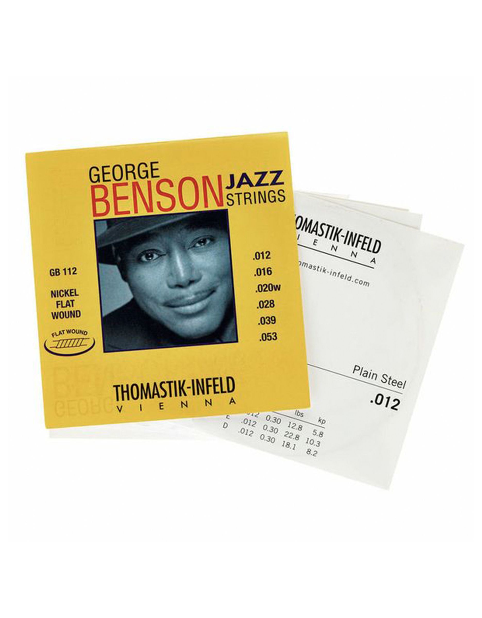 Cтруны для акустической гитары THOMASTIK George Benson GB112, 12-53 - купить в "Гитарном Клубе"