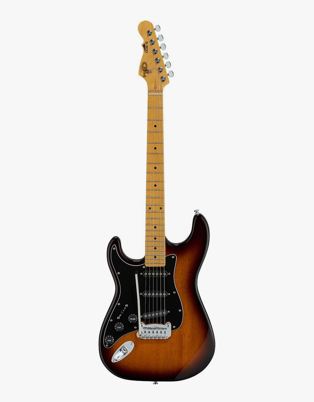 Электрогитара G&L Tribute S-500 L/H Tobacco Sunburst MP - купить в "Гитарном Клубе"