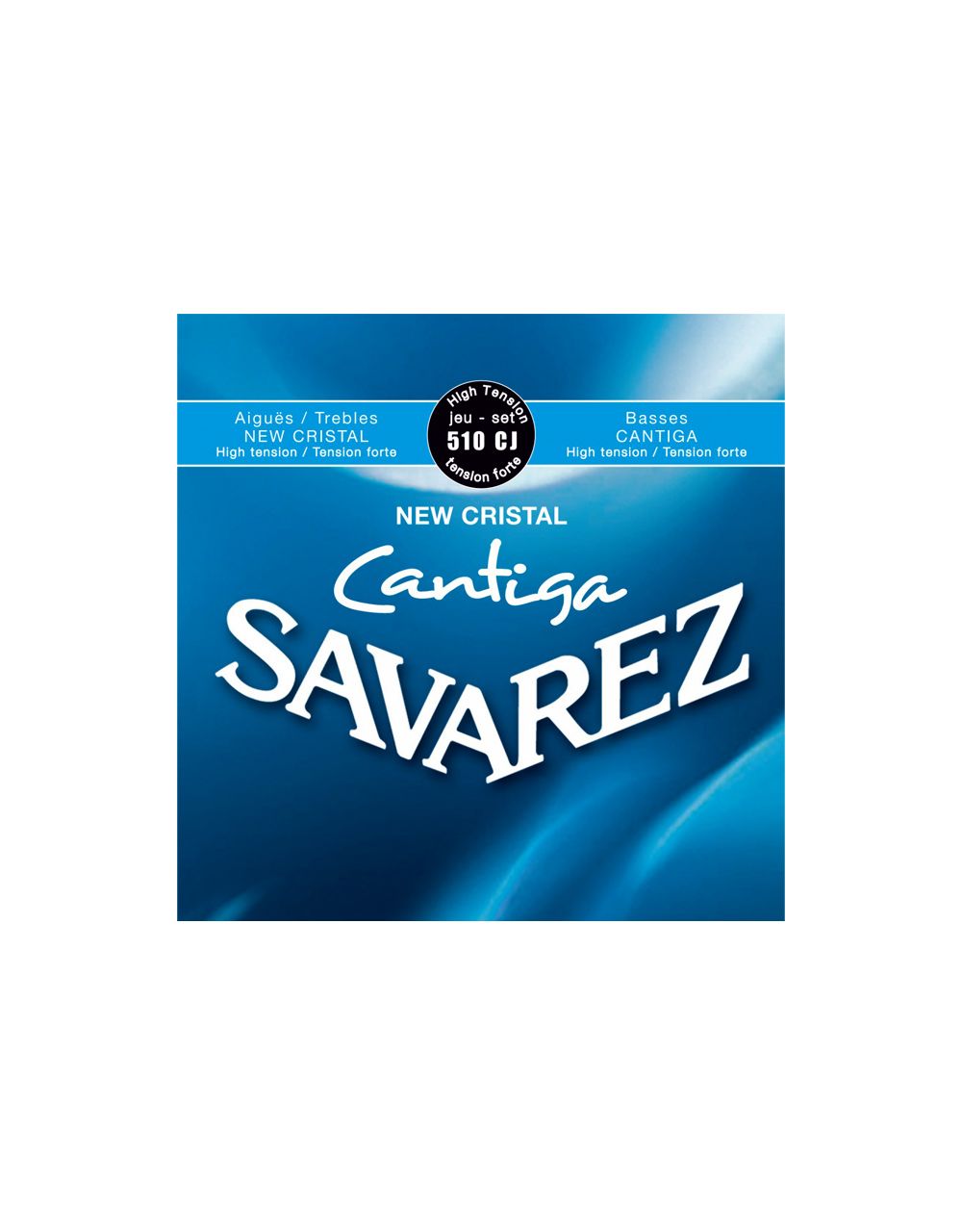 Струны для классической гитары Savarez 510 CJ New Cristal Cantiga High Tension - купить в "Гитарном Клубе"
