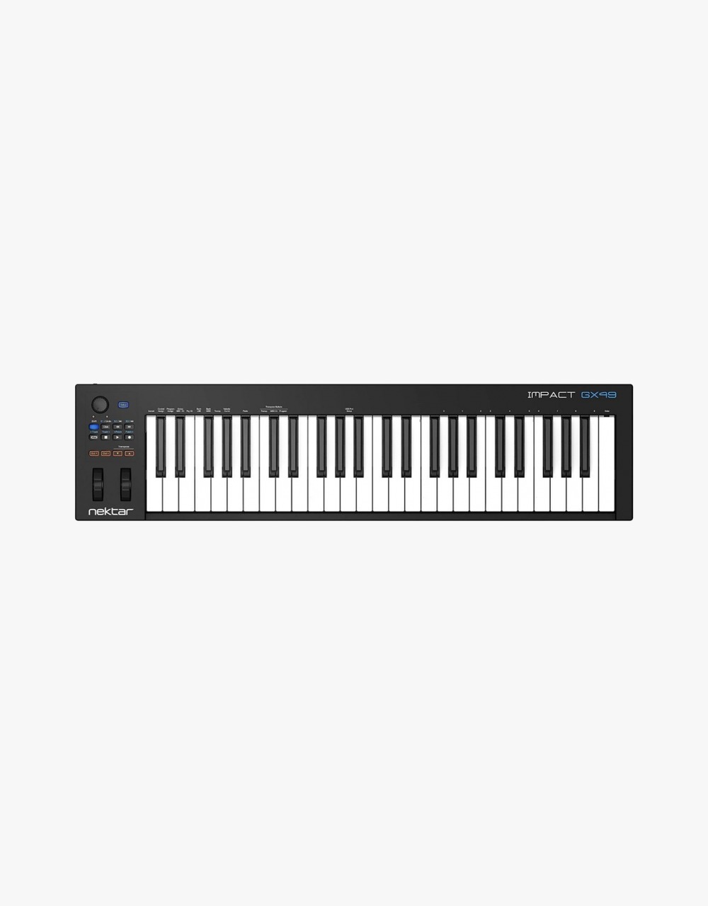 MIDI-контроллер Nektar Impact GX49 USB MIDI клавиатура, 49 клавиш, вес 3.1 кг - купить в "Гитарном Клубе"