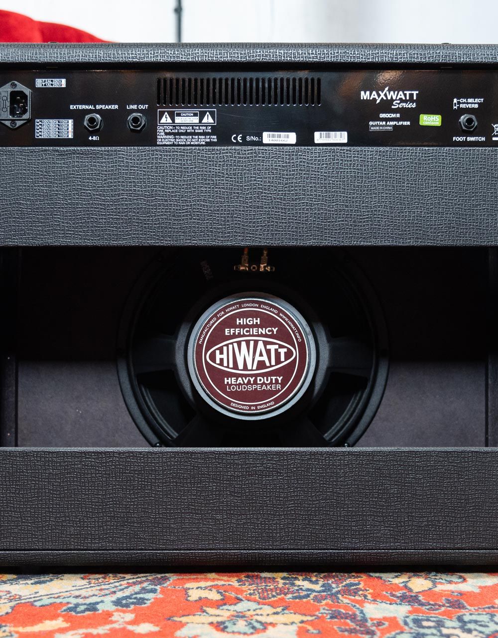 Комбоусилитель для электрогитары HIWATT MAXWATT G50CMR, 1х12", 50Вт - купить в "Гитарном Клубе"