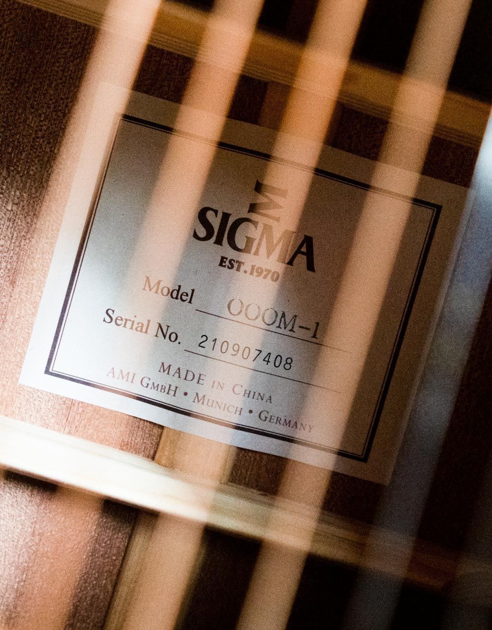 Акустическая гитара Sigma 000M-1 - купить в "Гитарном Клубе"