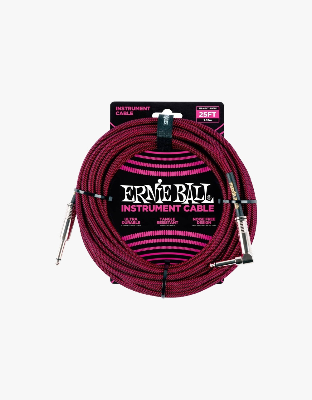 Инструментальный кабель Ernie Ball 6062, 7.62 м - купить в "Гитарном Клубе"