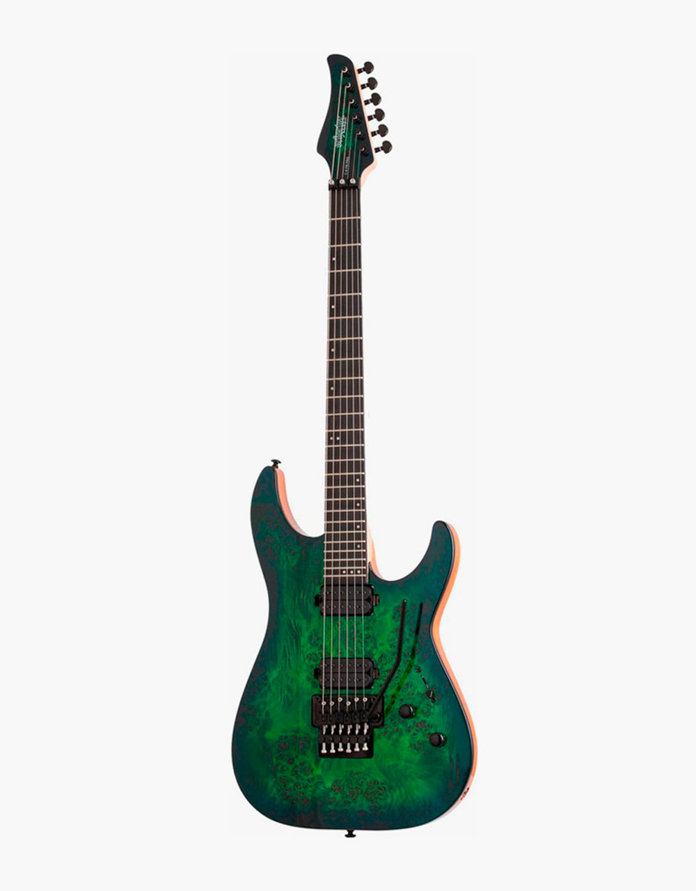 Электрогитара Schecter C-6 Pro Aqua Burst - купить в "Гитарном Клубе"