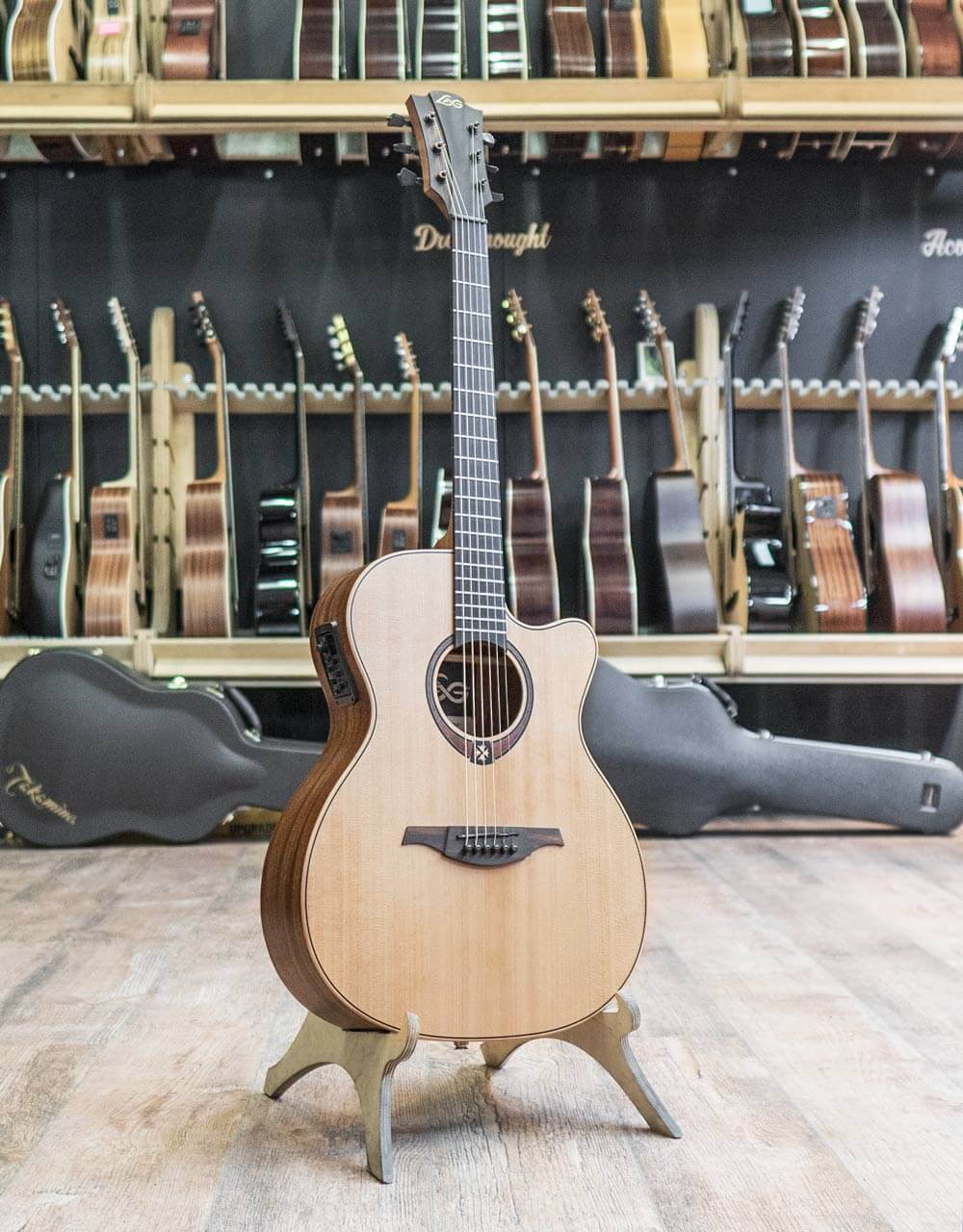 Электроакустическая гитара LAG GLA T170ACE - купить в "Гитарном Клубе"