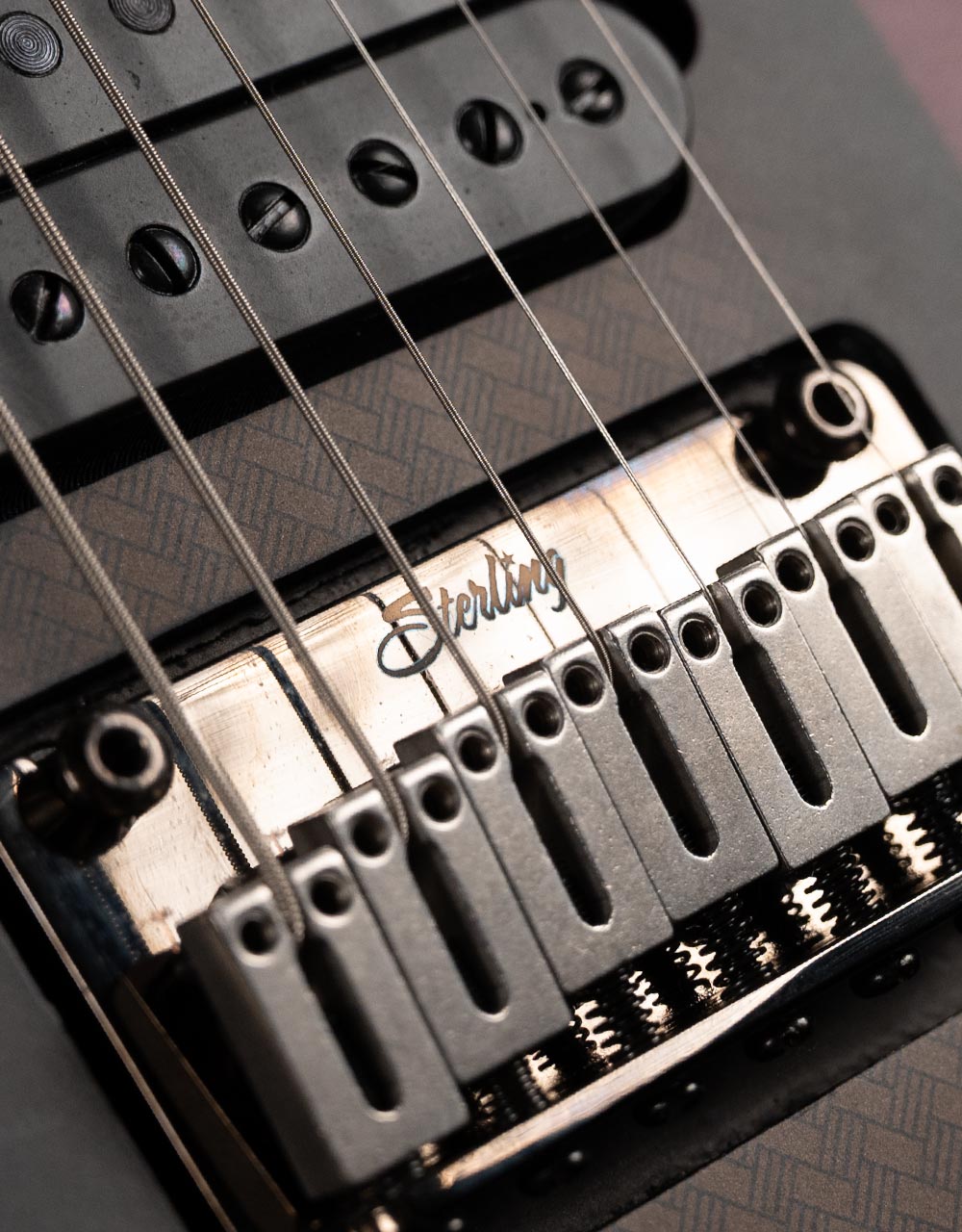 Электрогитара Sterling Majesty in Arctic Dream 7, John Petrucci Signature - купить в "Гитарном Клубе"