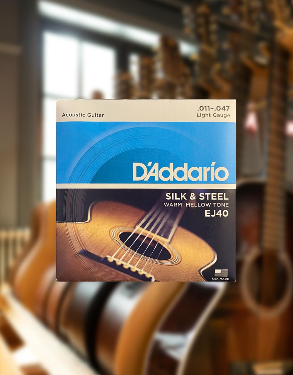 Струны для акустической гитары D