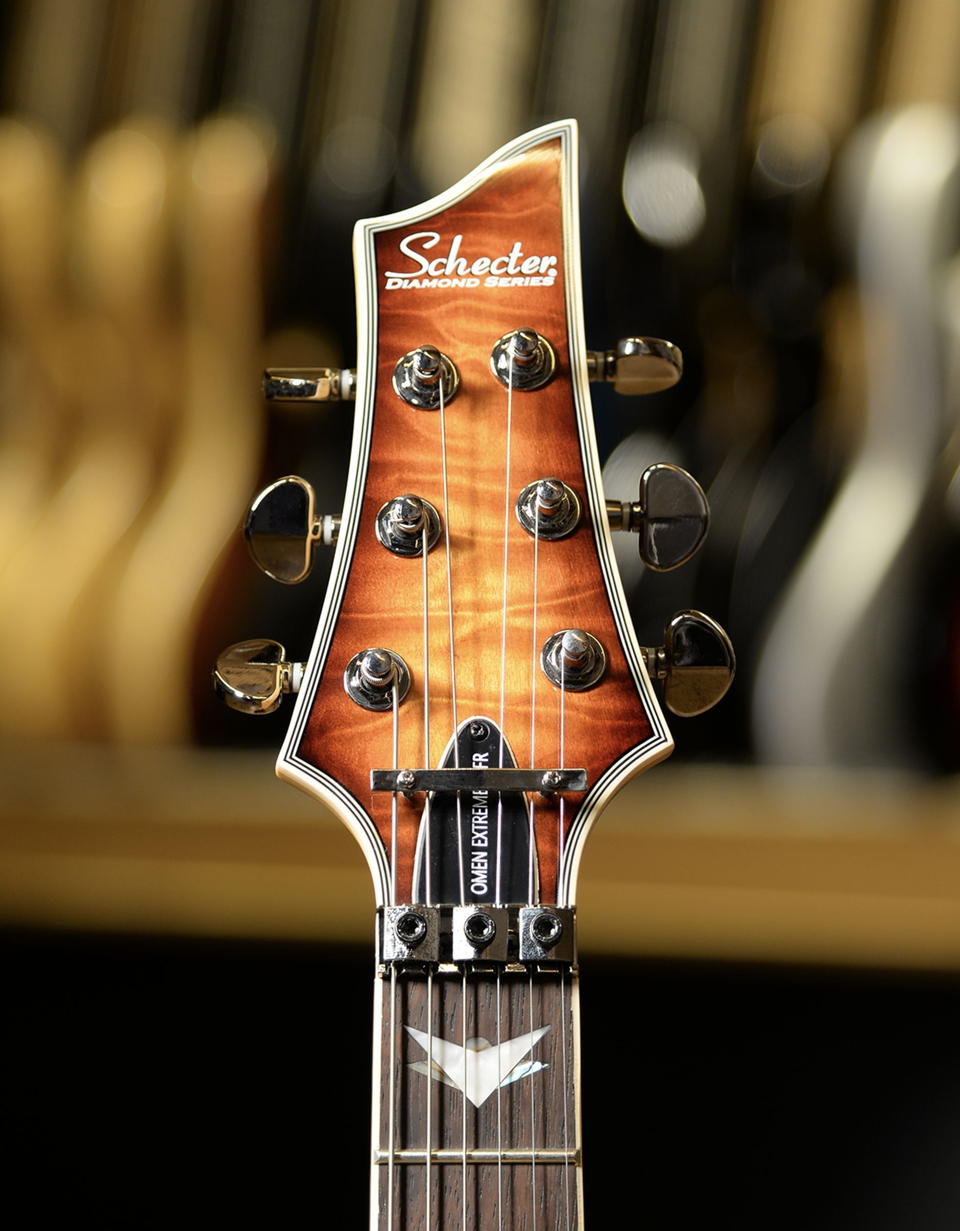 Электрогитара Schecter Omen Extreme-6 FR Vintage Sunburst - купить в "Гитарном Клубе"