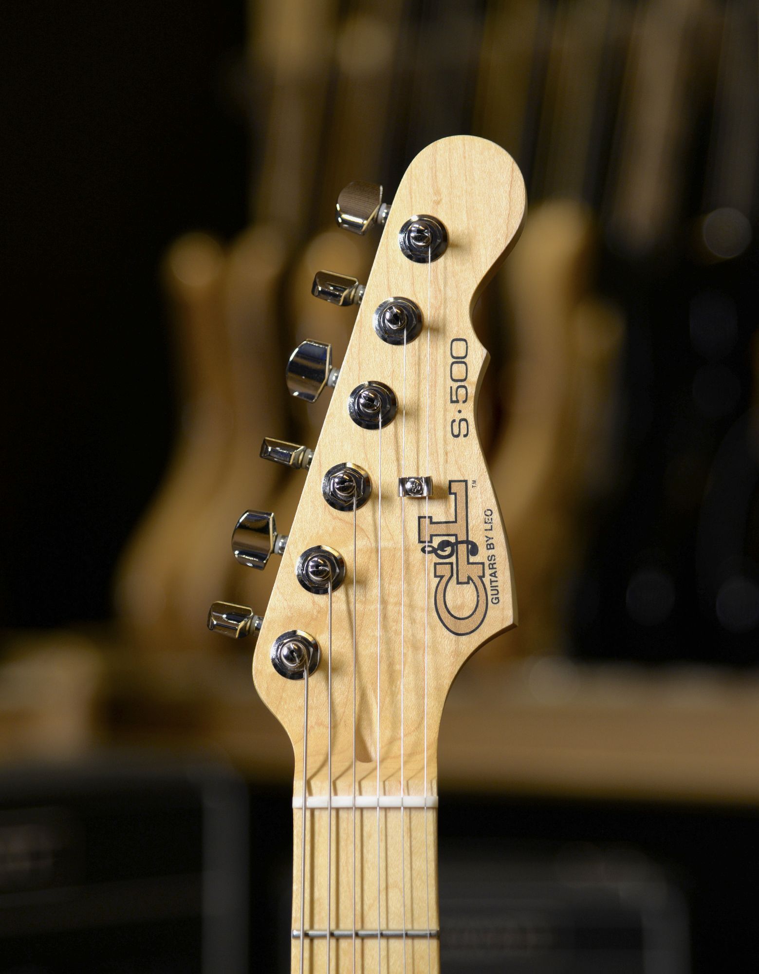 Электрогитара G&L FD S-500 Blueburst MP - купить в "Гитарном Клубе"