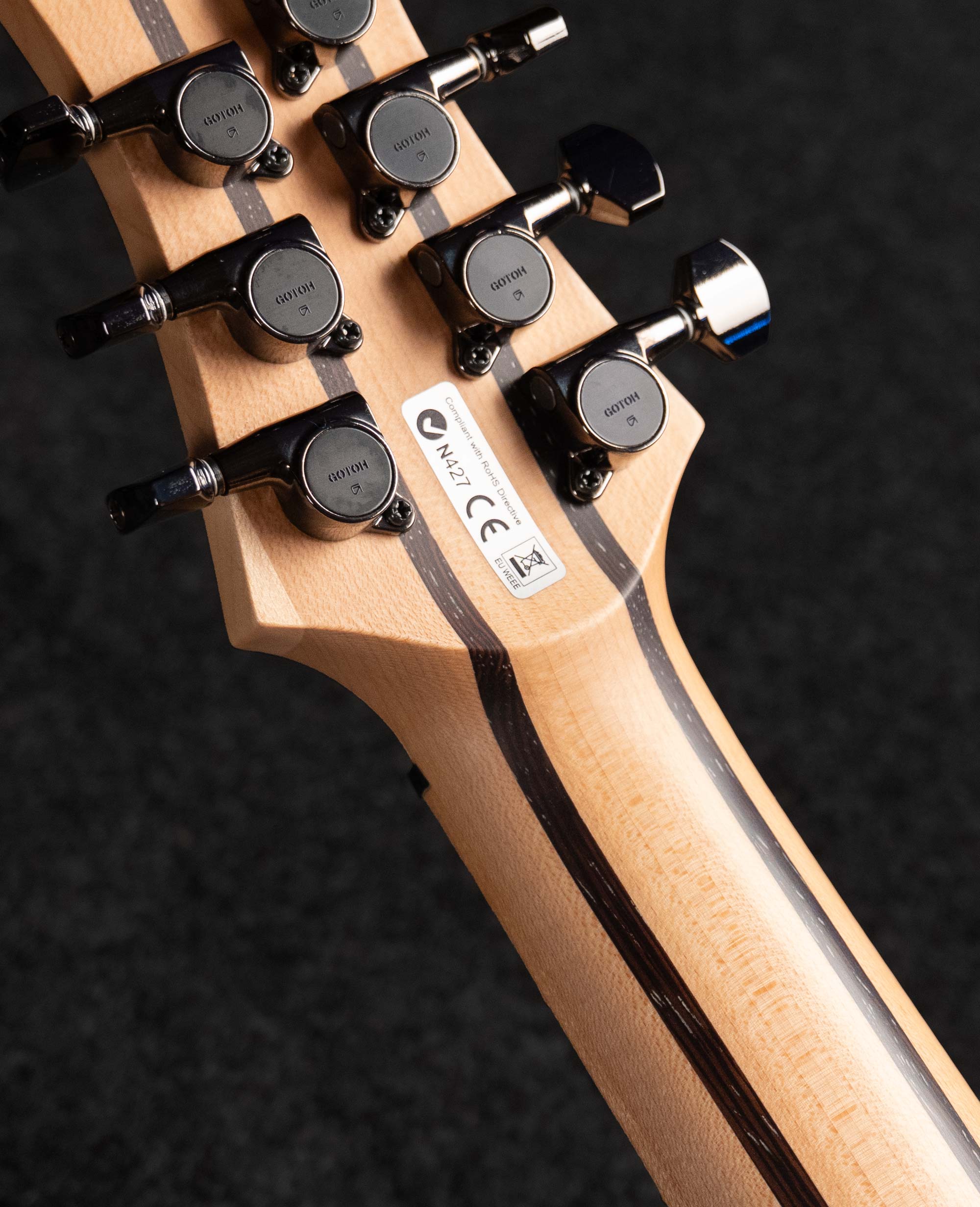 Электрогитара  FGN Expert Elan EEL-DE-7 Matte Black, 2013 - купить в "Гитарном Клубе"