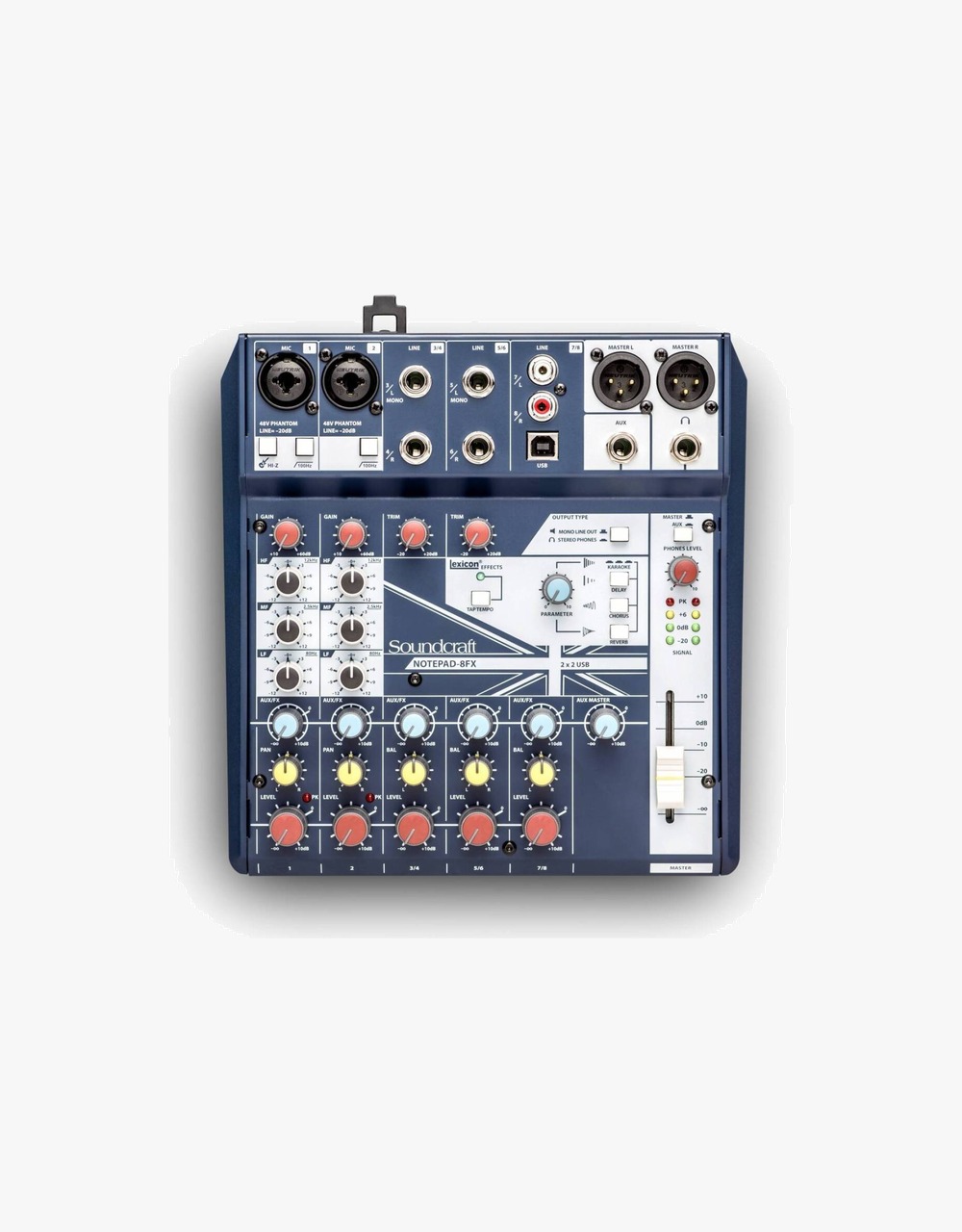 Микшер Soundcraft Notepad-8FX - купить в "Гитарном Клубе"