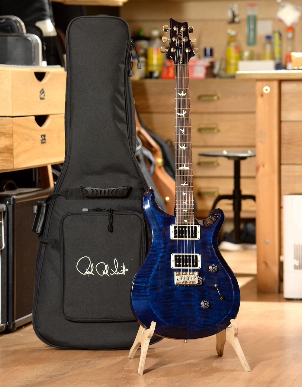 Электрогитара PRS S2 CUSTOM 24 WHALE BLUE - купить в интернет