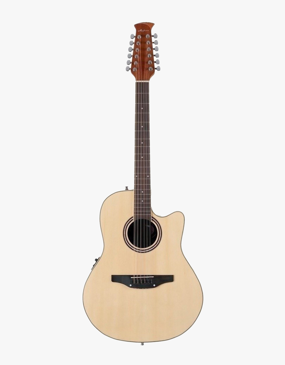 Электроакустическая 12-струнная гитара Ovation Applause AB2412II-4 Balladeer Mid Cutaway Natural - купить в "Гитарном Клубе"