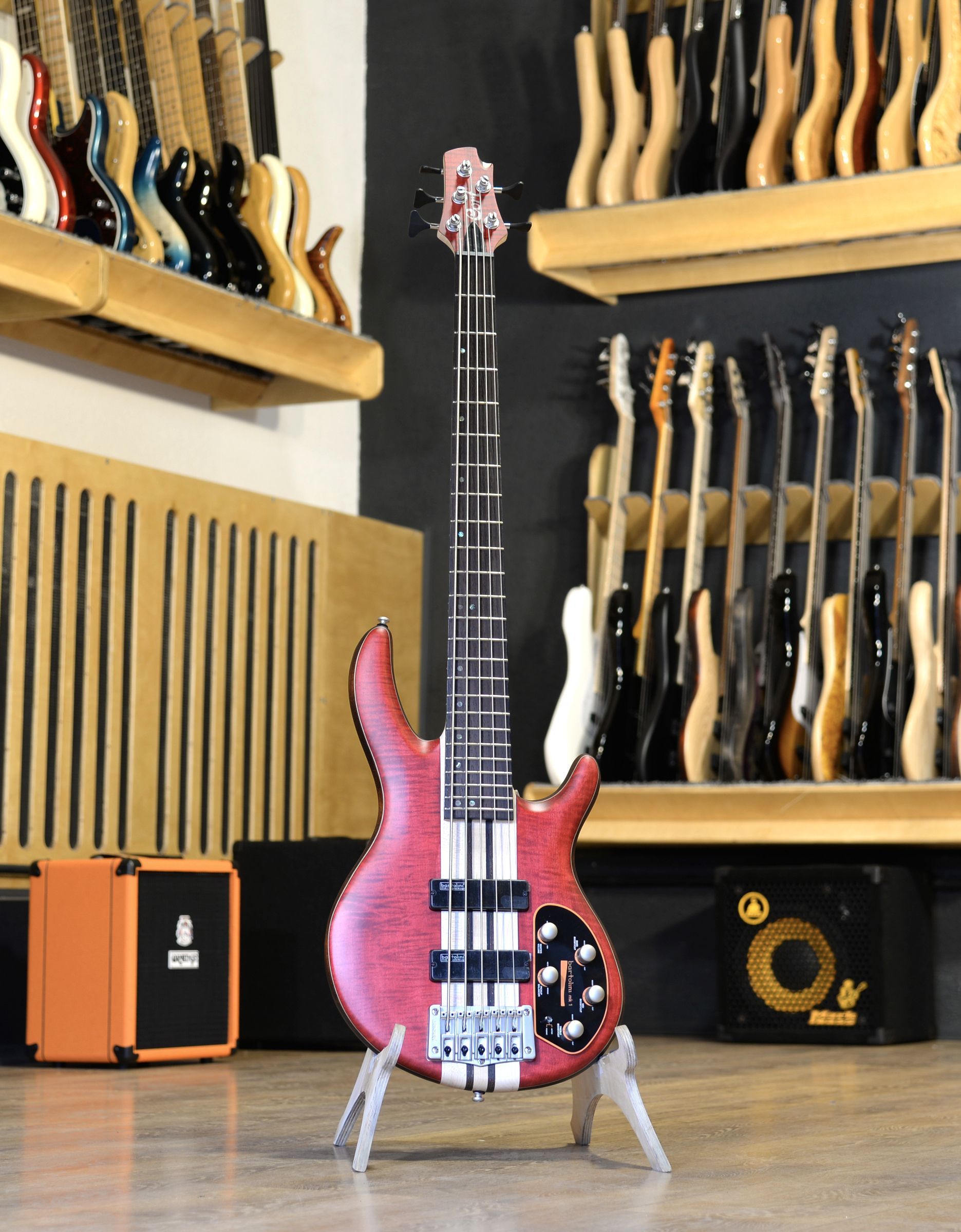 Бас-гитара Cort A5-Plus-FMMH-OPBC Artisan Series - купить в "Гитарном Клубе"