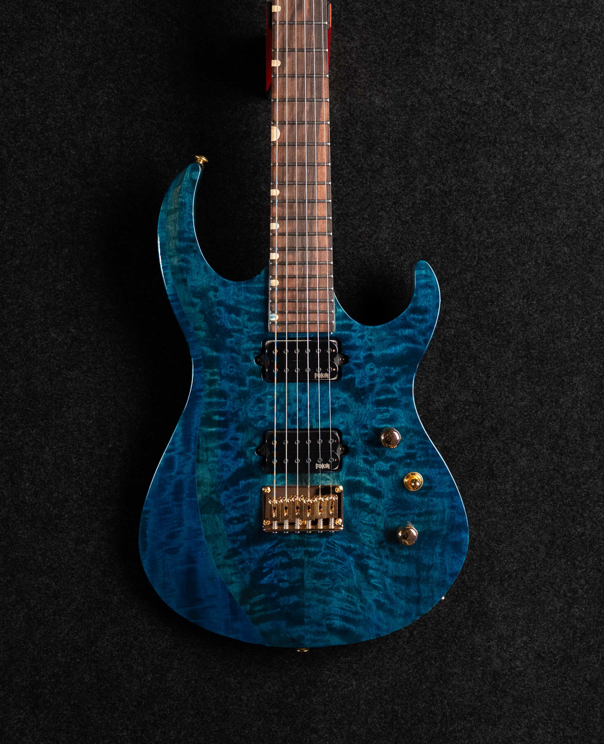 Электрогитара Inspector Phoenix TN blue custom - купить в "Гитарном Клубе"