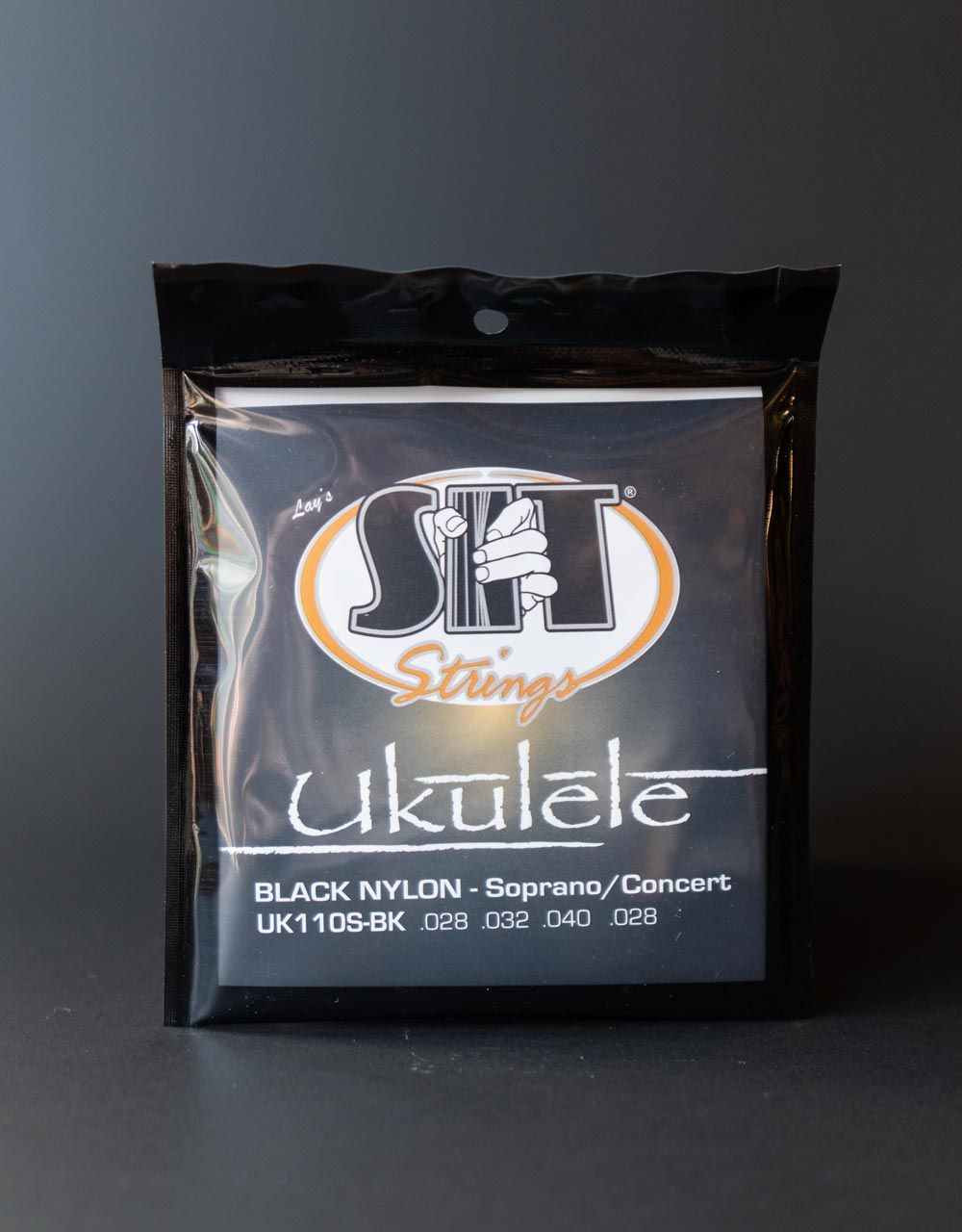 Струны для укулеле-сопрано/концерт SIT UK110S-BK, Standard Black - купить в "Гитарном Клубе"