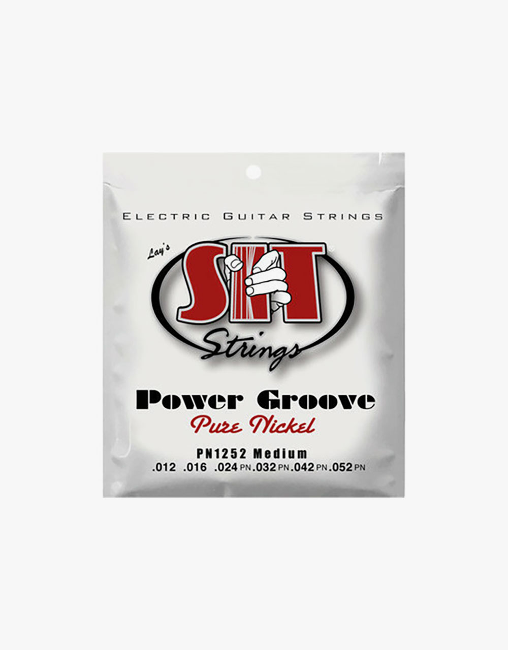 Струны для электрогитары SIT PN1252, Power Groove Pure Nickel, 12-52 - купить в "Гитарном Клубе"