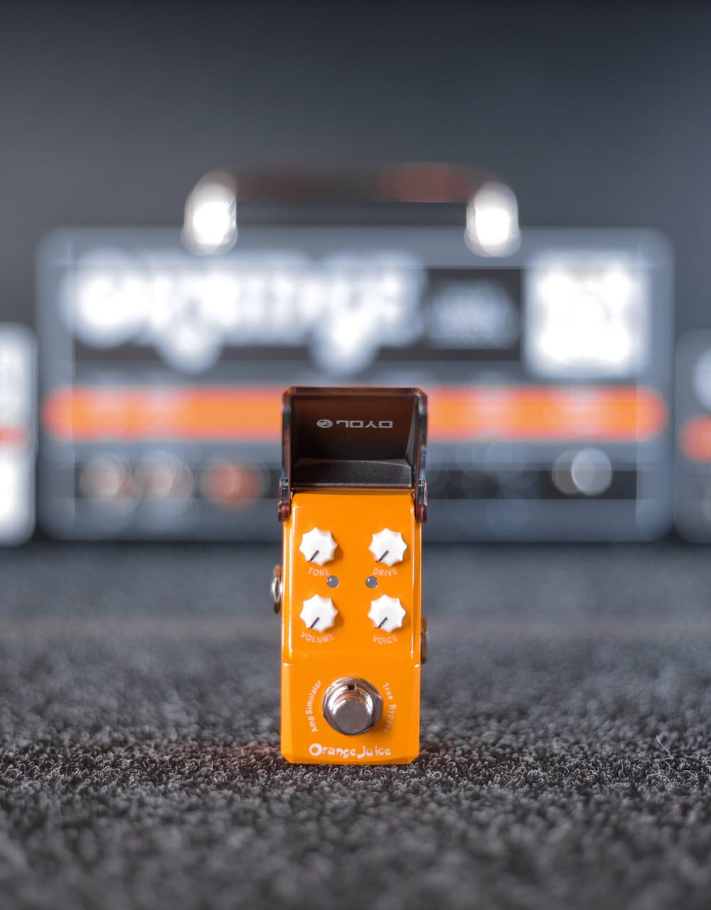Гитарная педаль JOYO JF-310, Orange Juice Amp Sim - купить в "Гитарном Клубе"
