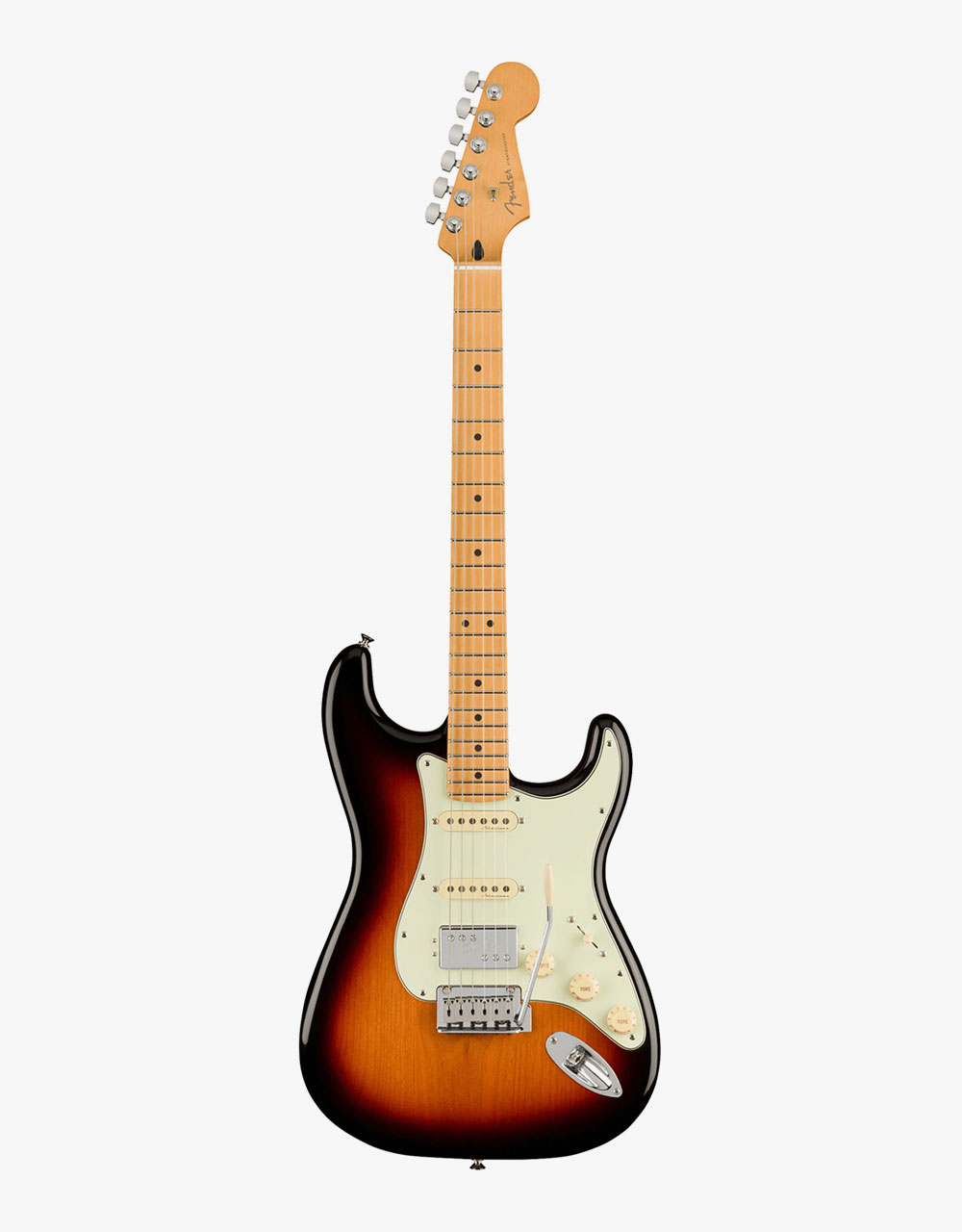 Электрогитара Fender Player Plus Stratocaster Sunburst HSS MN - купить в "Гитарном Клубе"