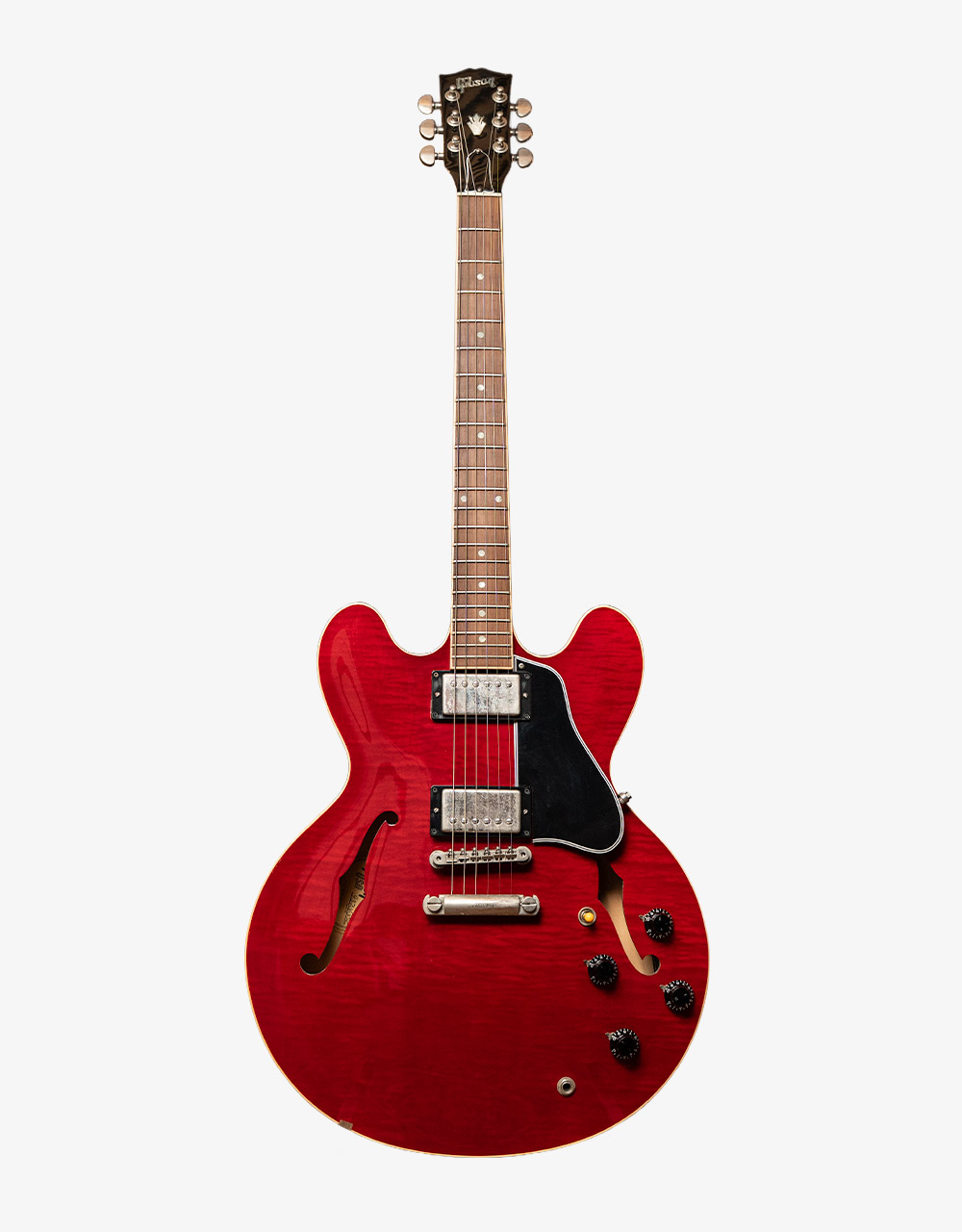 Электрогитара Gibson ES-335 Dots Cherry, 2008 - купить в "Гитарном Клубе"