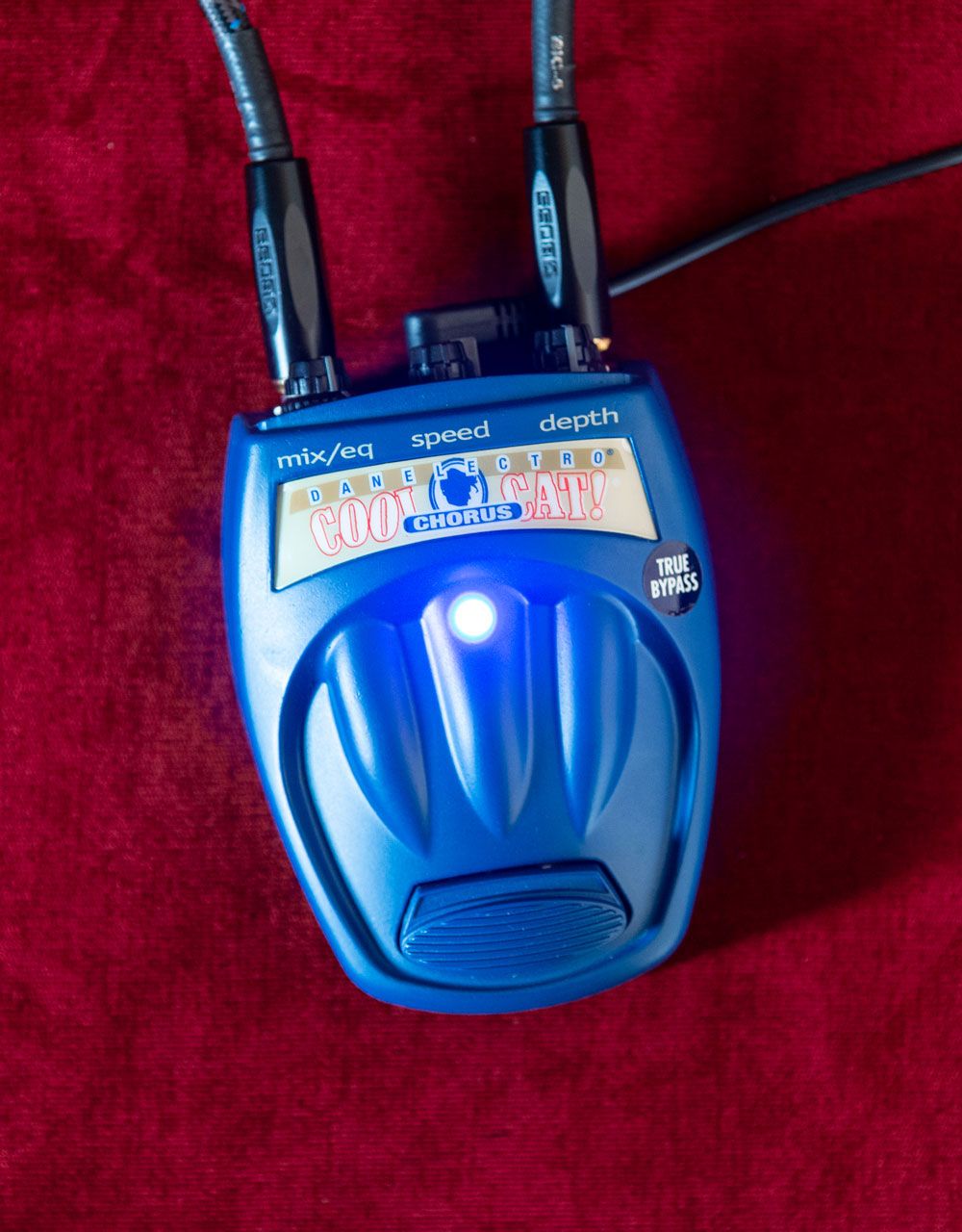 Гитарная педаль Danelectro CC1 Cool Cat, Chorus - купить в "Гитарном Клубе"