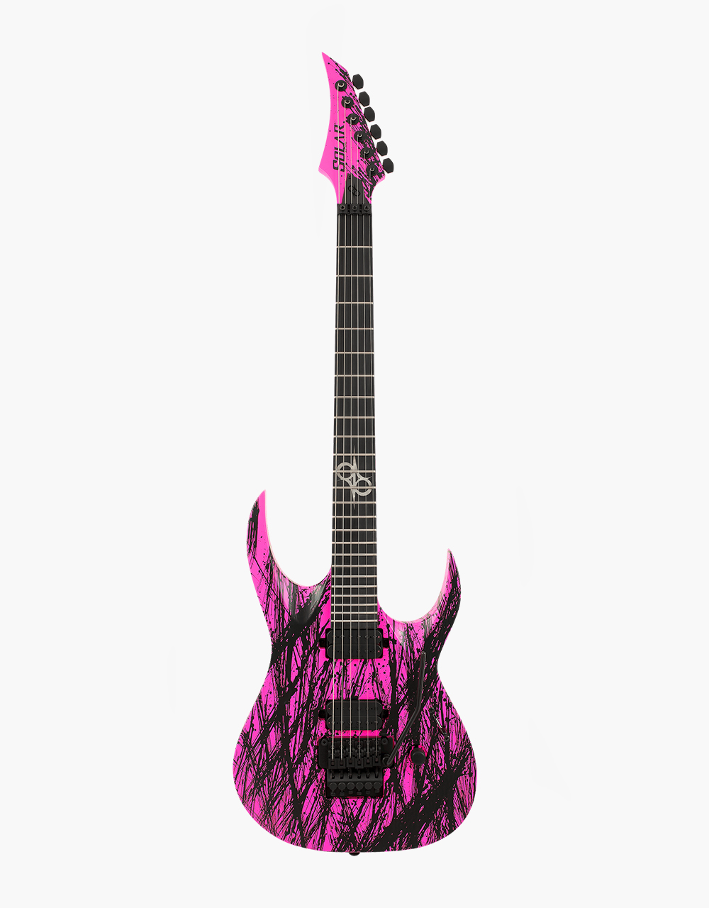 Электрогитара Solar Guitars A2.6FRPN Canibalismo, Pink - купить в "Гитарном Клубе"