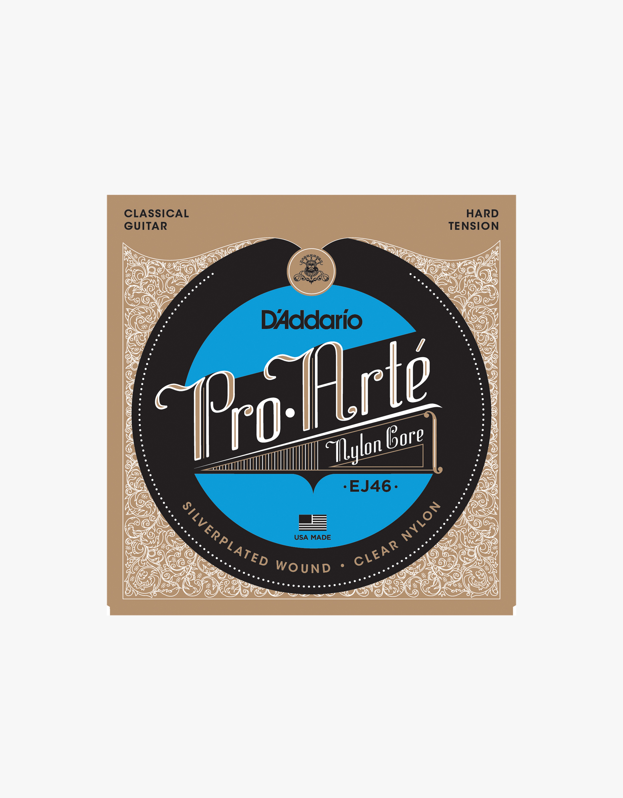 Струны для классической гитары D’Addario EJ46 Pro Arte Hard Tension - купить в "Гитарном Клубе"