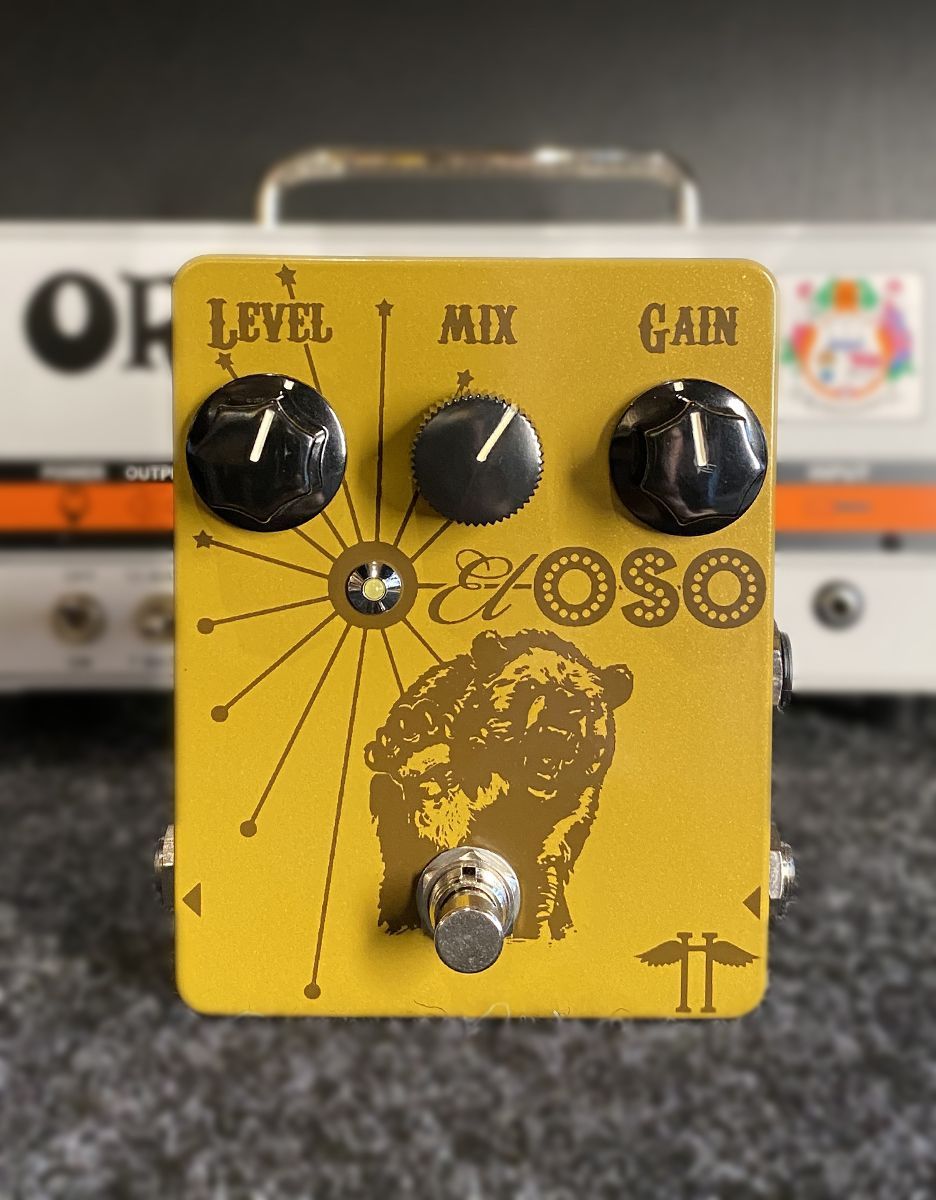 Бас-гитарная педаль Heavy Electronics El Oso Bass Distortion - купить в "Гитарном Клубе"