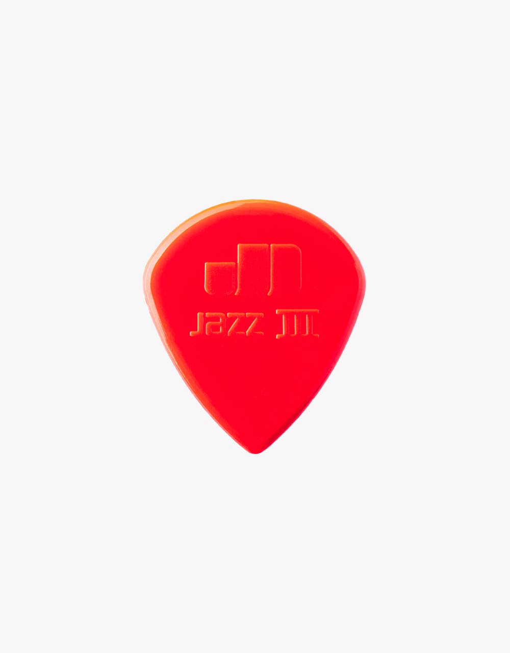 Медиатор Dunlop Red Nylon Jazz III - купить в "Гитарном Клубе"