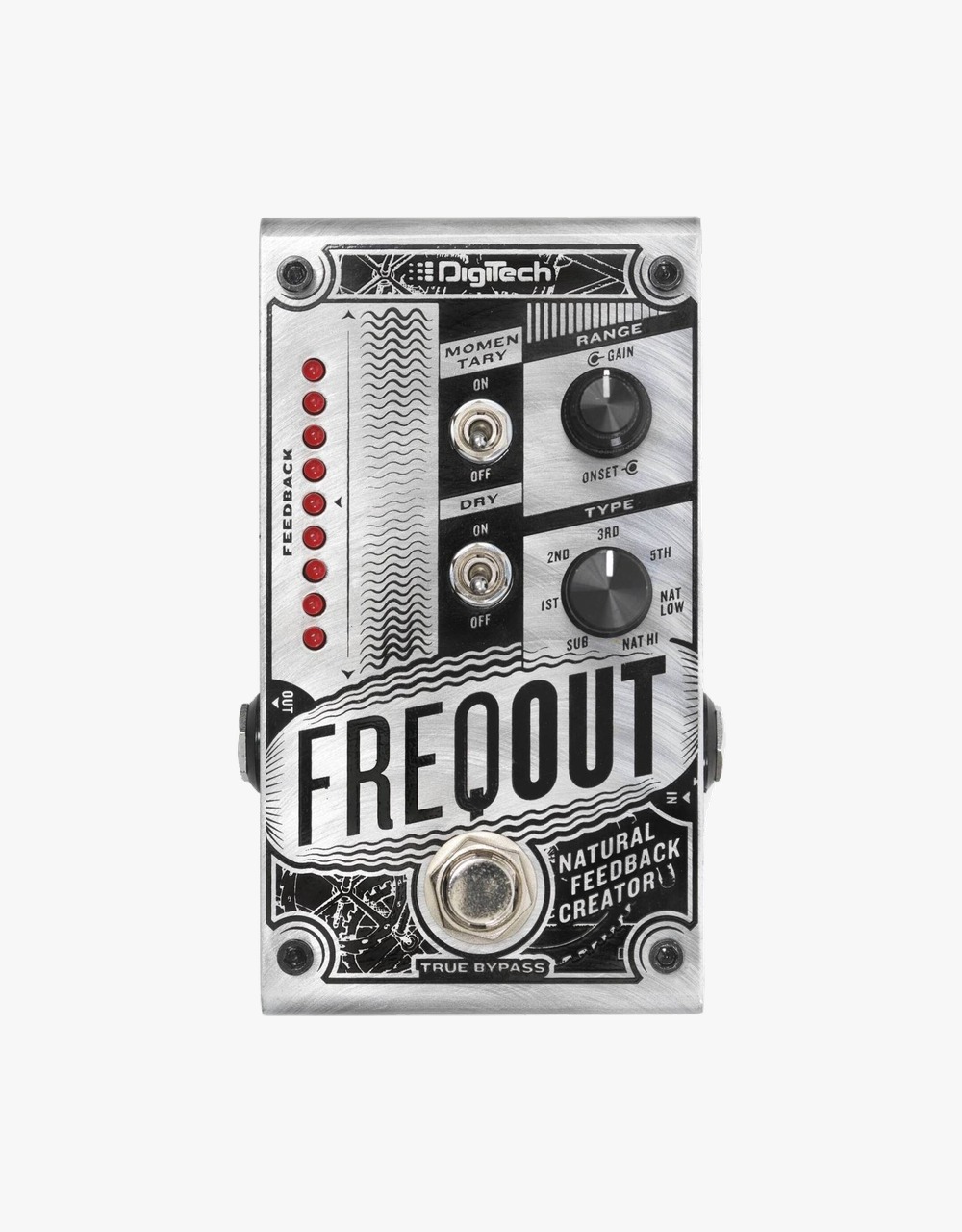 Гитарная педаль Digitech FreqOut, Feedback - купить в "Гитарном Клубе"