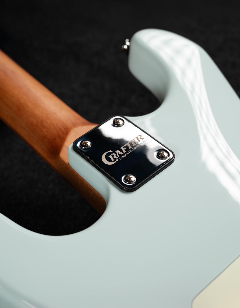 Электрогитара Crafter Charlotte S VVS MP Day Blue - купить в "Гитарном Клубе"