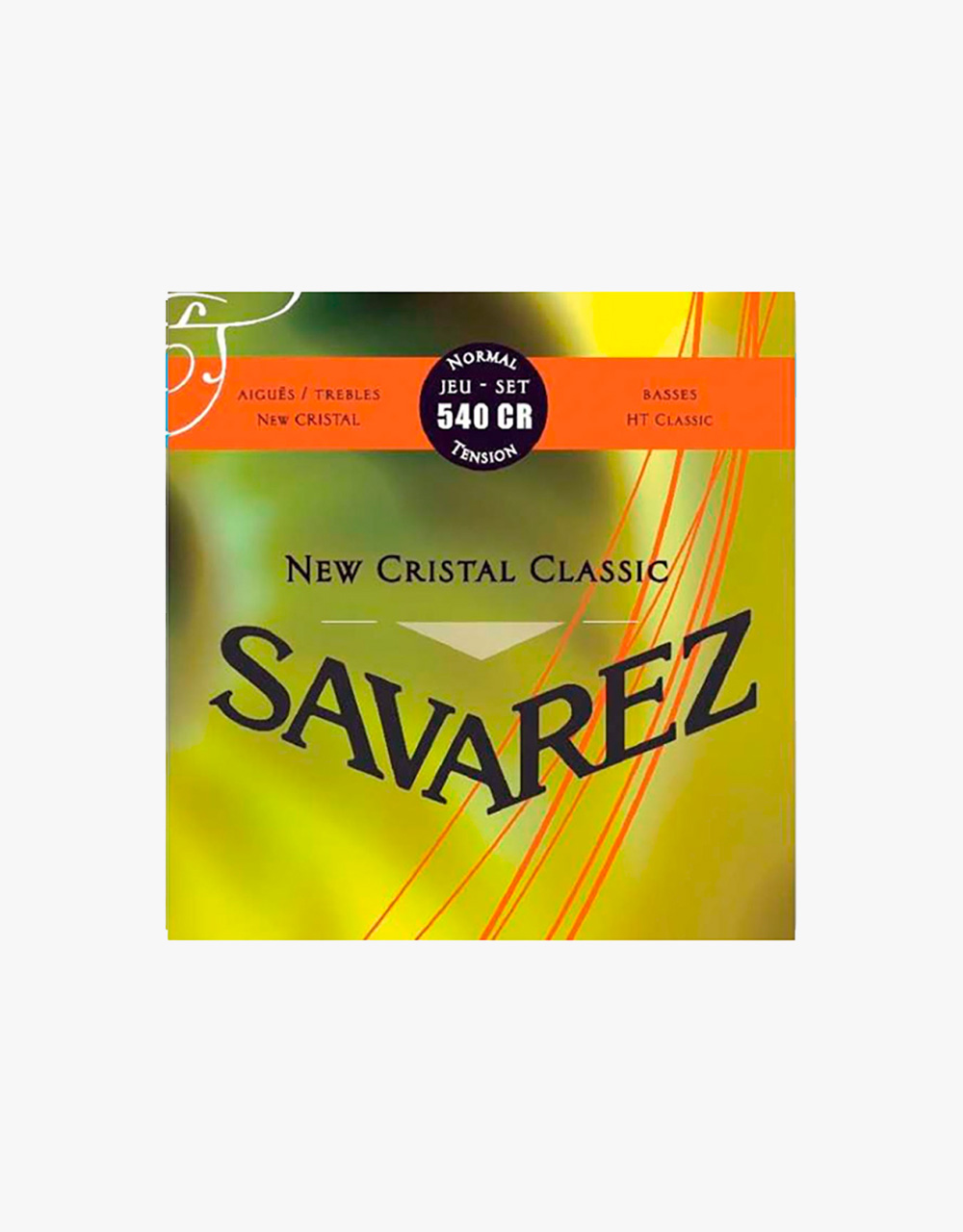 Струны для классической гитары Savarez 540 CR New Cristal Classic Normal Tension - купить в "Гитарном Клубе"