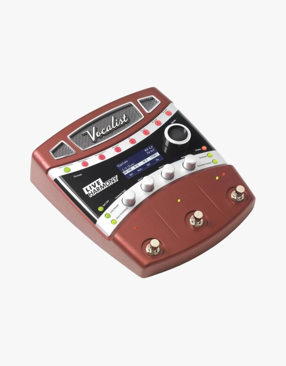 Процессор эффектов Digitech VLHM VOCALIST LIVE HARMONY - купить в "Гитарном Клубе"
