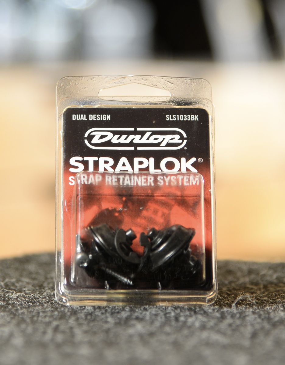 Стреплоки Dunlop SLS1033BK, black - купить в "Гитарном Клубе"