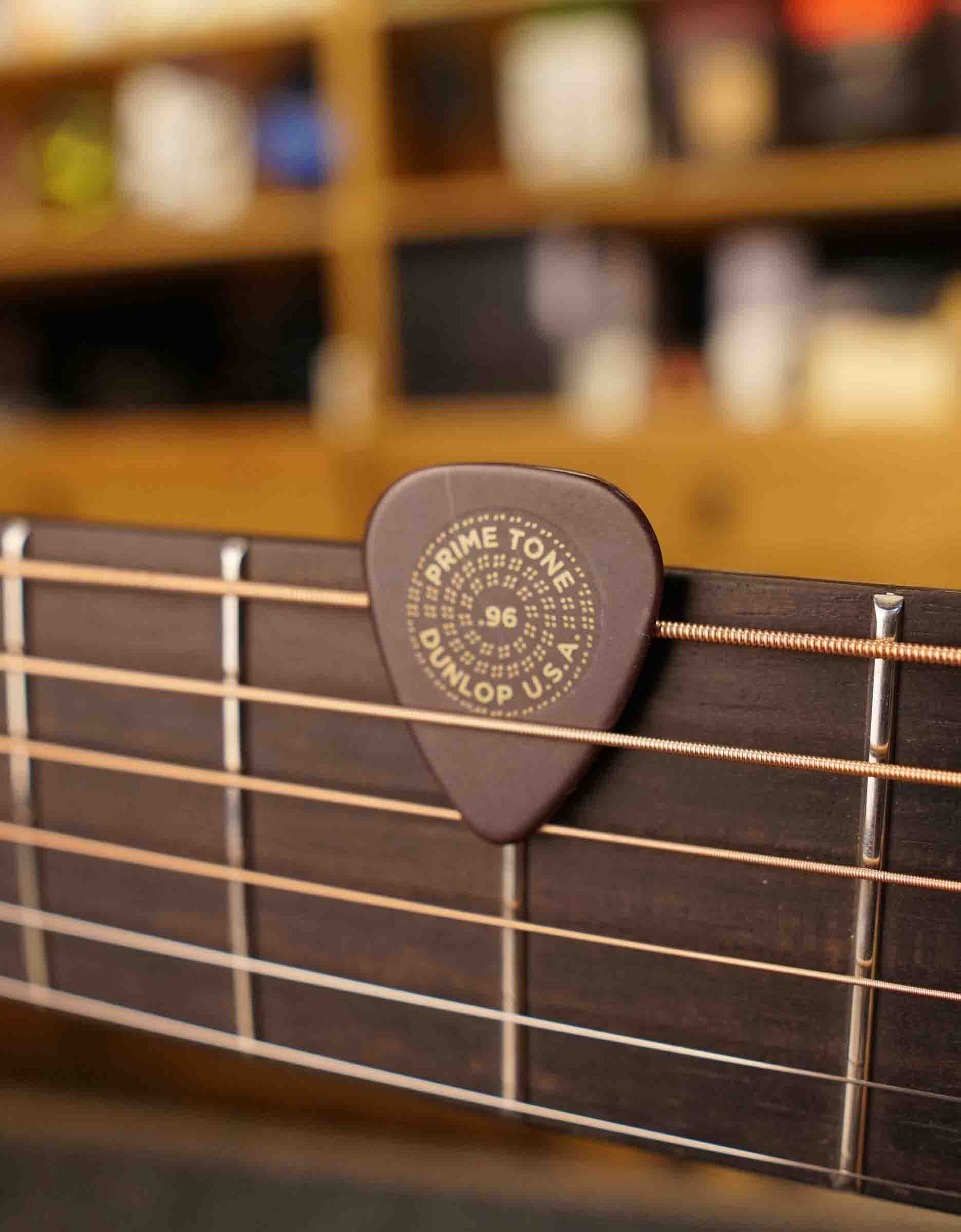 Медиатор Dunlop Primetone 510P.96, 0.96 mm, Brown - купить в "Гитарном Клубе"