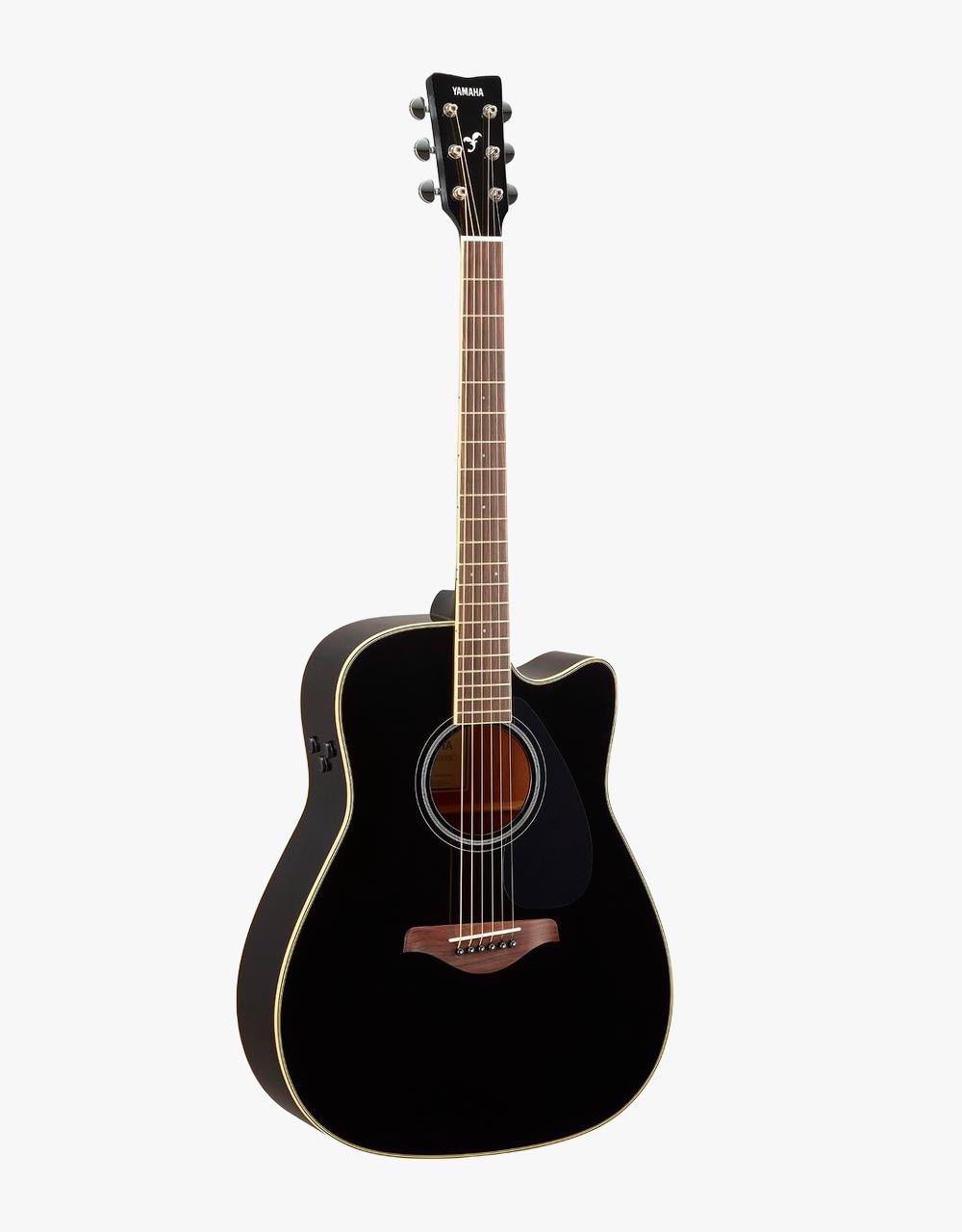 Трансакустическая гитара Yamaha FGC-TA BL - купить в "Гитарном Клубе"