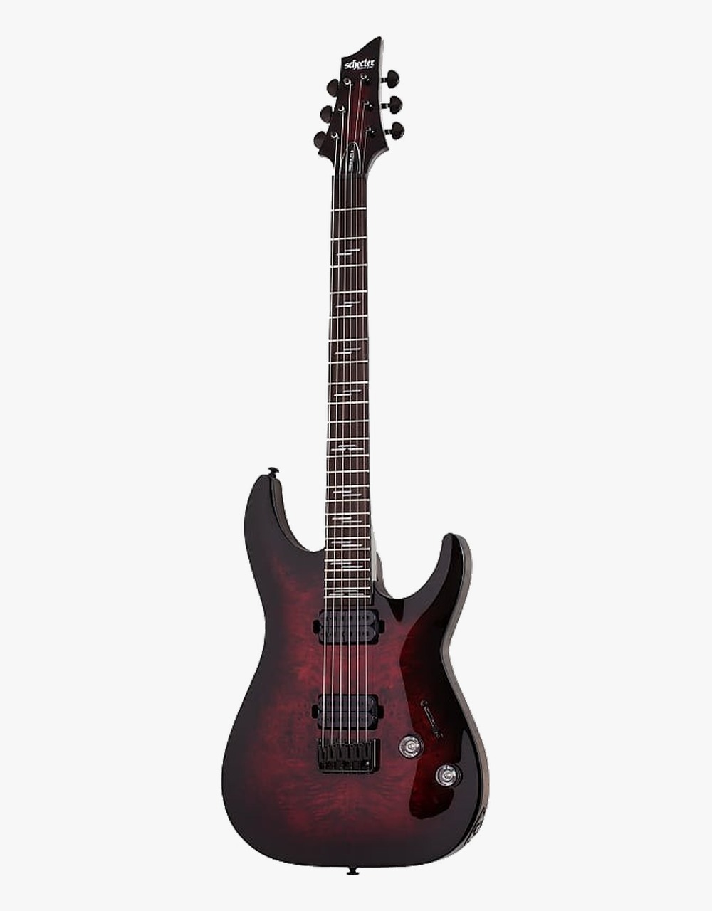 Электрогитара Schecter OMEN ELITE-6 FR, Black Cherry Burst - купить в "Гитарном Клубе"