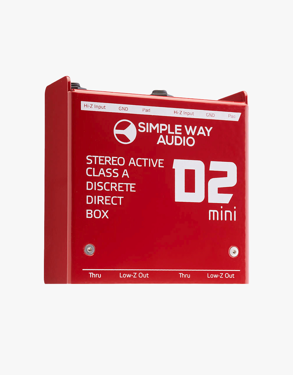Дибокс Simple Way Audio D2 mini-steel  - купить в "Гитарном Клубе"