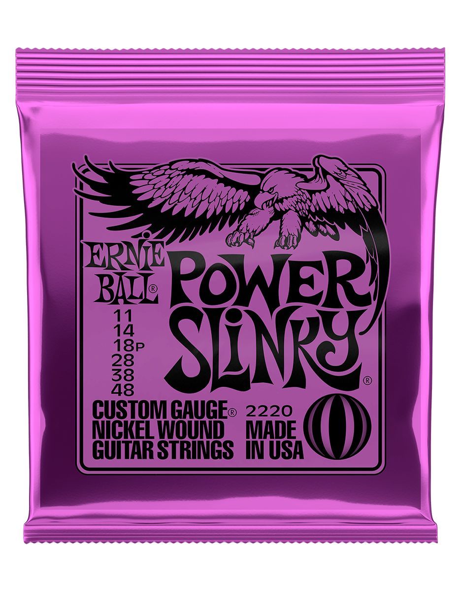 Струны для электрогитары Ernie Ball 2220 Slinky, 11-48 - купить в "Гитарном Клубе"
